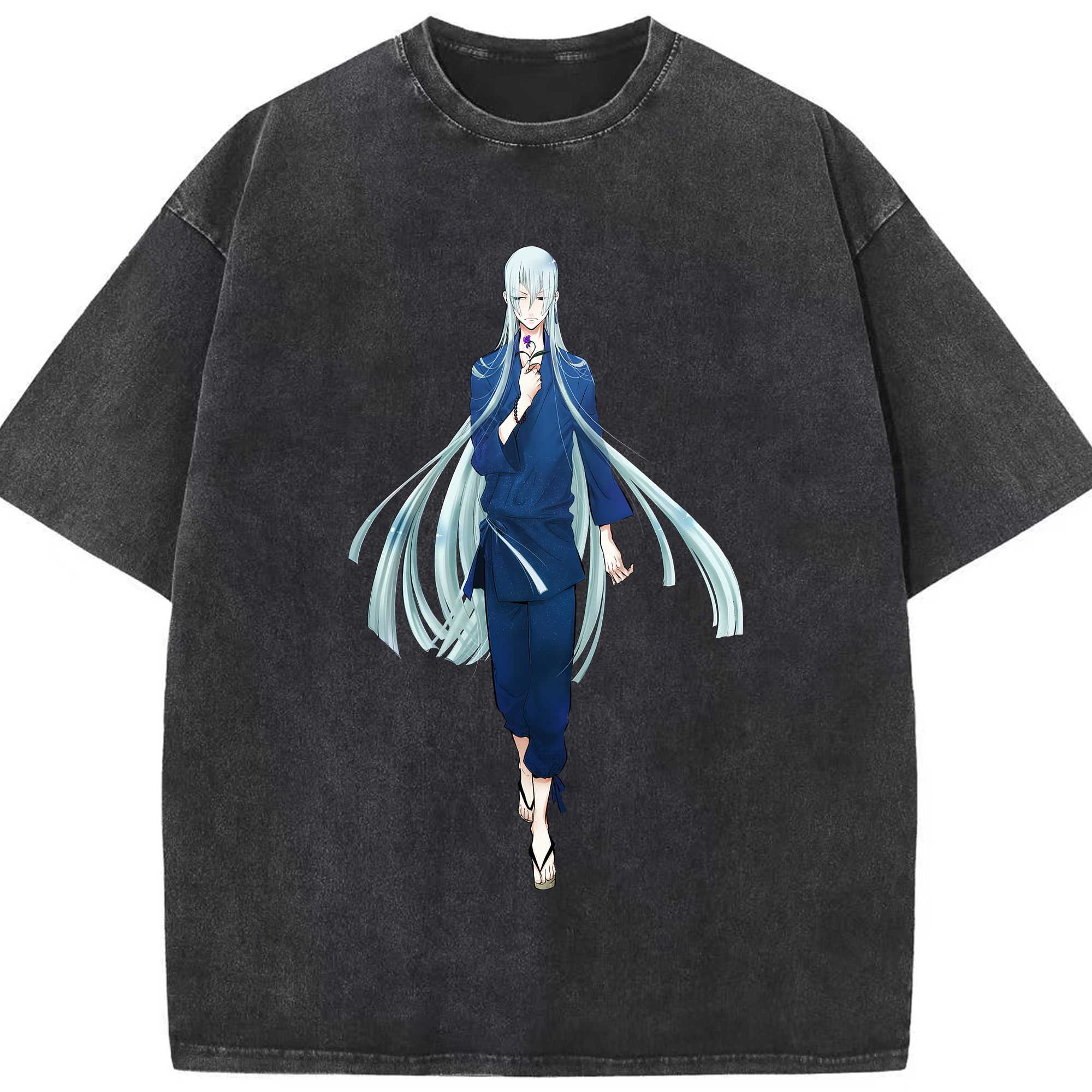 （画像用） 刀剣乱舞 Touken Ranbu 綿100% ヴィンテージ風 半袖Tシャツ（フロントプリント）
