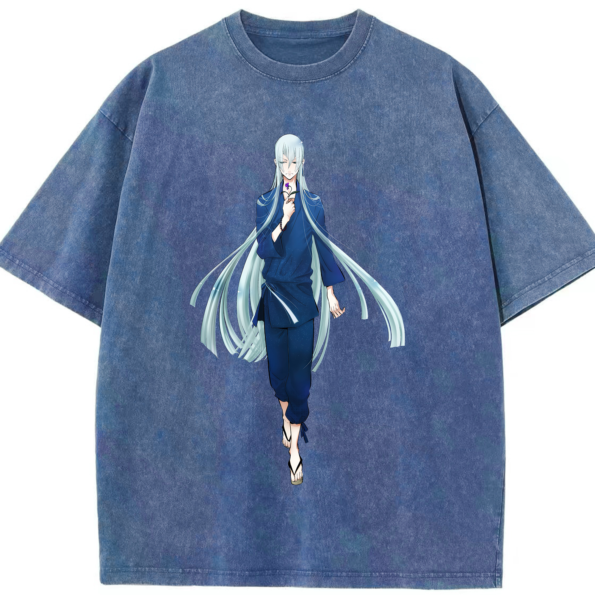 （画像用） 刀剣乱舞 Touken Ranbu 綿100% ヴィンテージ風 半袖Tシャツ（フロントプリント）