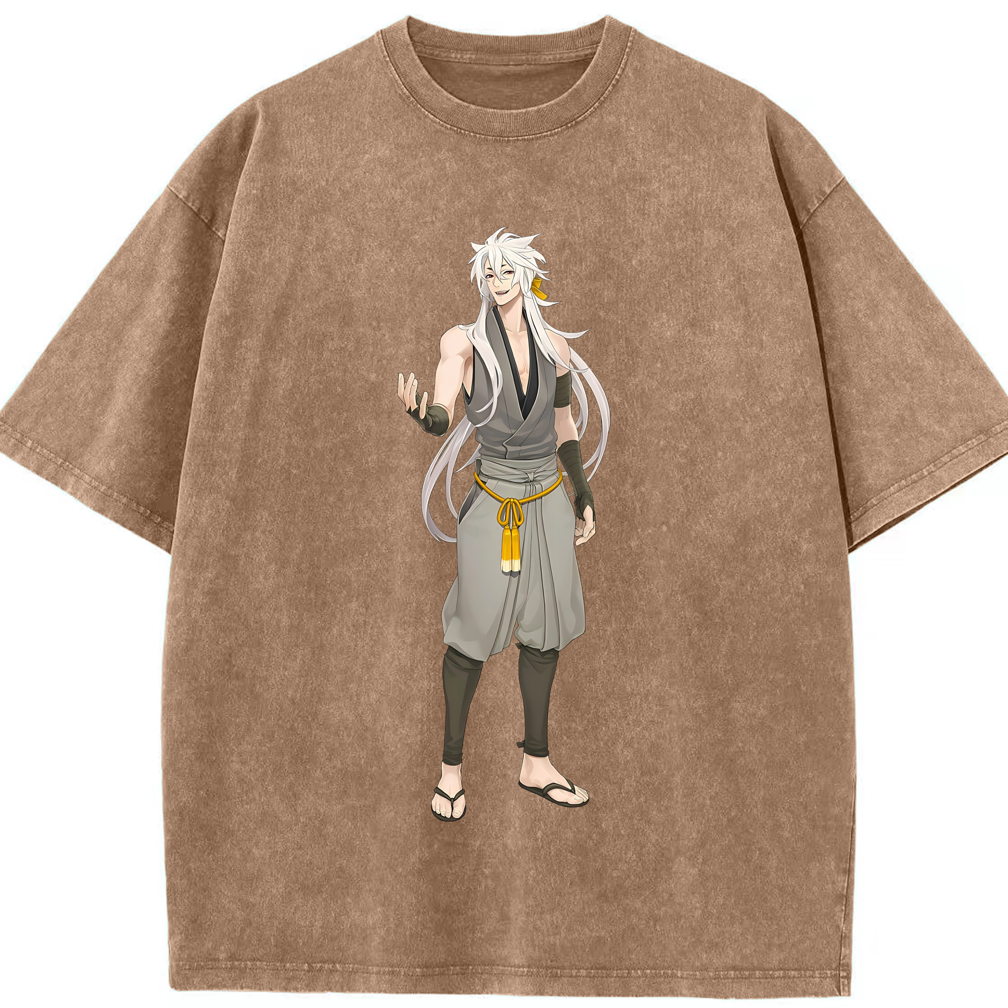 （画像用） 刀剣乱舞 Touken Ranbu 綿100% ヴィンテージ風 半袖Tシャツ（フロントプリント）