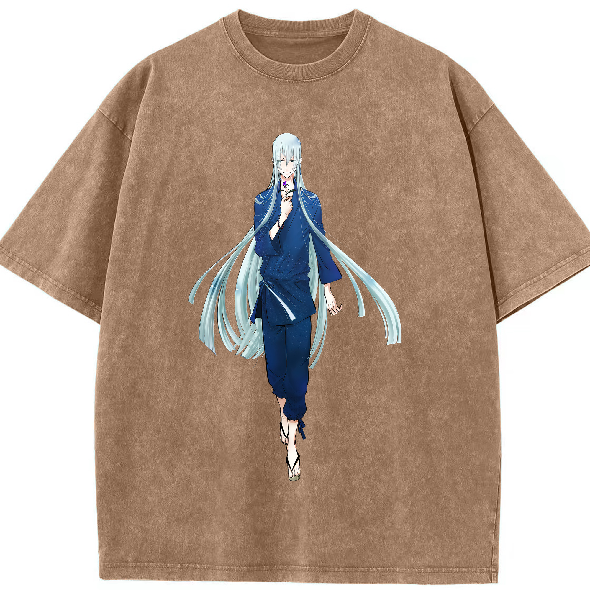 （画像用） 刀剣乱舞 Touken Ranbu 綿100% ヴィンテージ風 半袖Tシャツ（フロントプリント）
