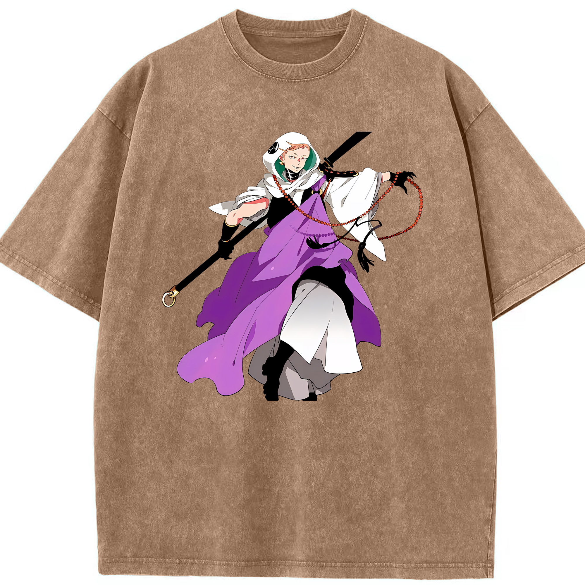 （画像用） 刀剣乱舞 Touken Ranbu 綿100% ヴィンテージ風 半袖Tシャツ（フロントプリント）