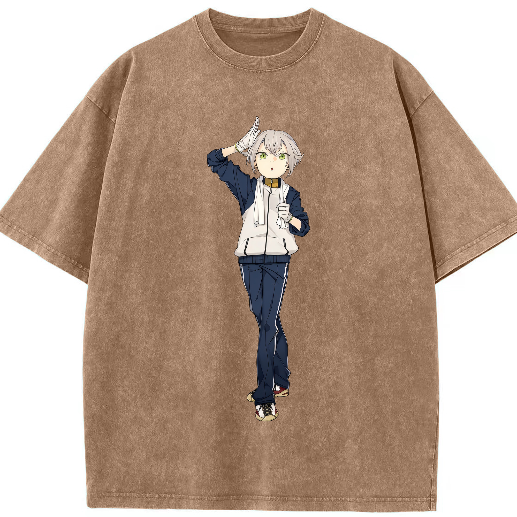（画像用） 刀剣乱舞 Touken Ranbu 綿100% ヴィンテージ風 半袖Tシャツ（フロントプリント）