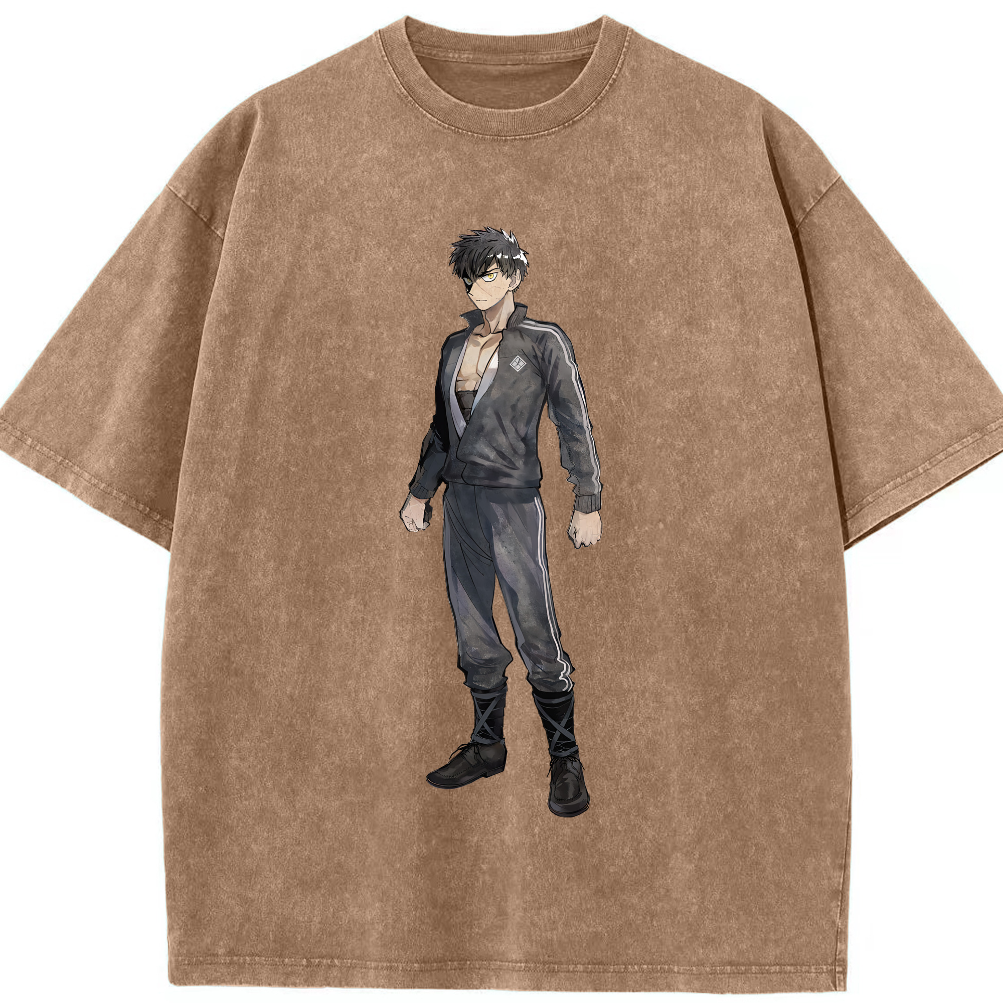 （画像用） 刀剣乱舞 Touken Ranbu 綿100% ヴィンテージ風 半袖Tシャツ（フロントプリント）