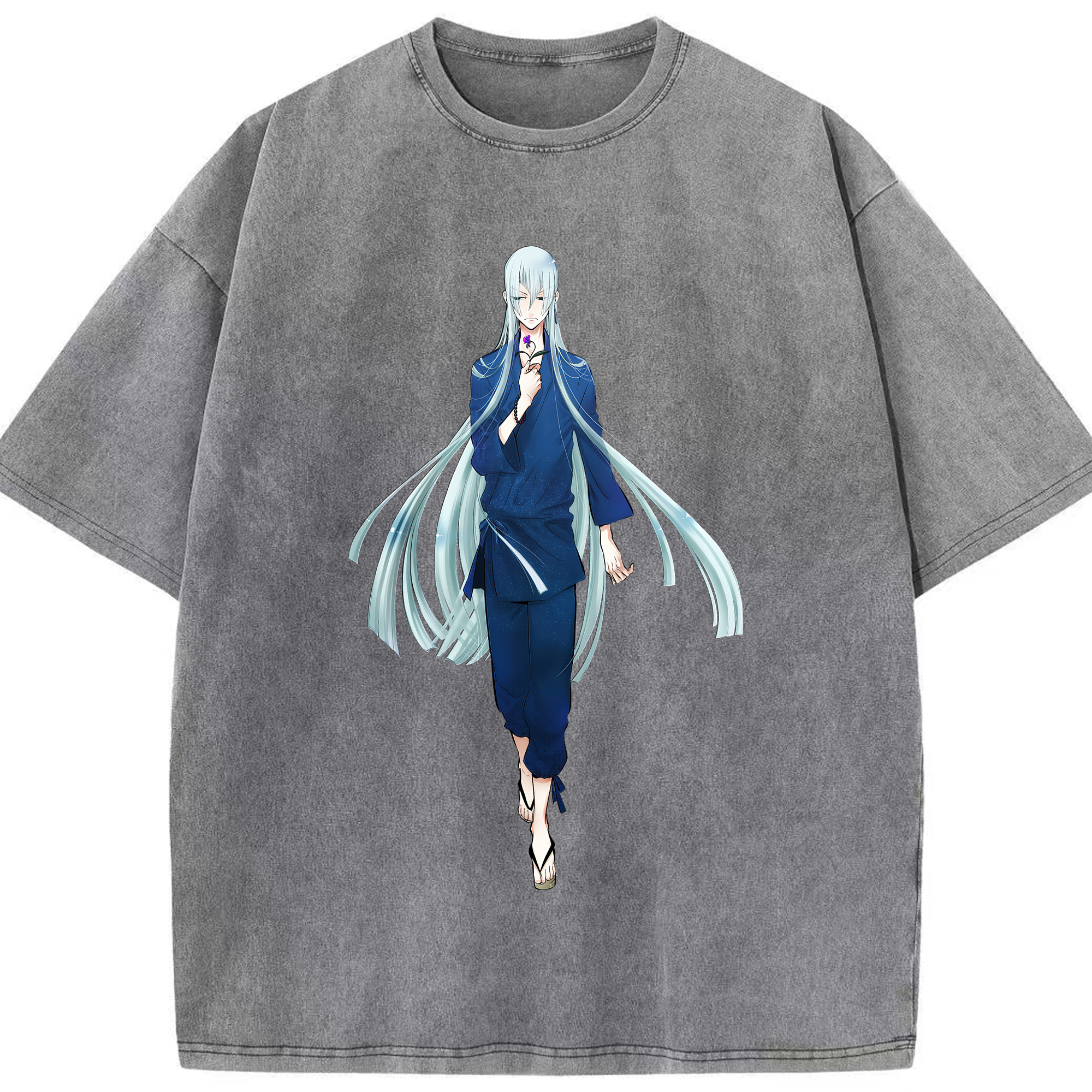 （画像用） 刀剣乱舞 Touken Ranbu 綿100% ヴィンテージ風 半袖Tシャツ（フロントプリント）