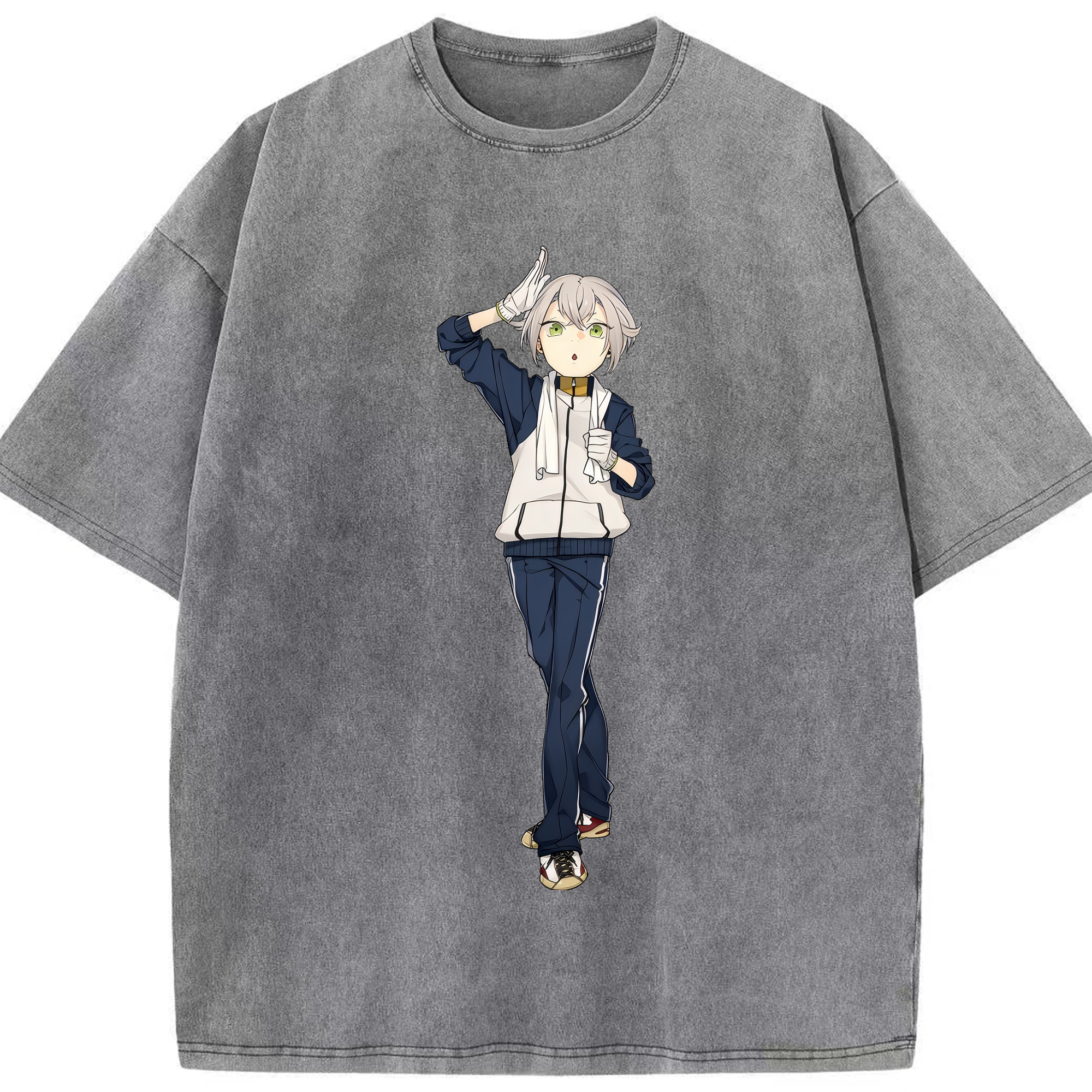 （画像用） 刀剣乱舞 Touken Ranbu 綿100% ヴィンテージ風 半袖Tシャツ（フロントプリント）