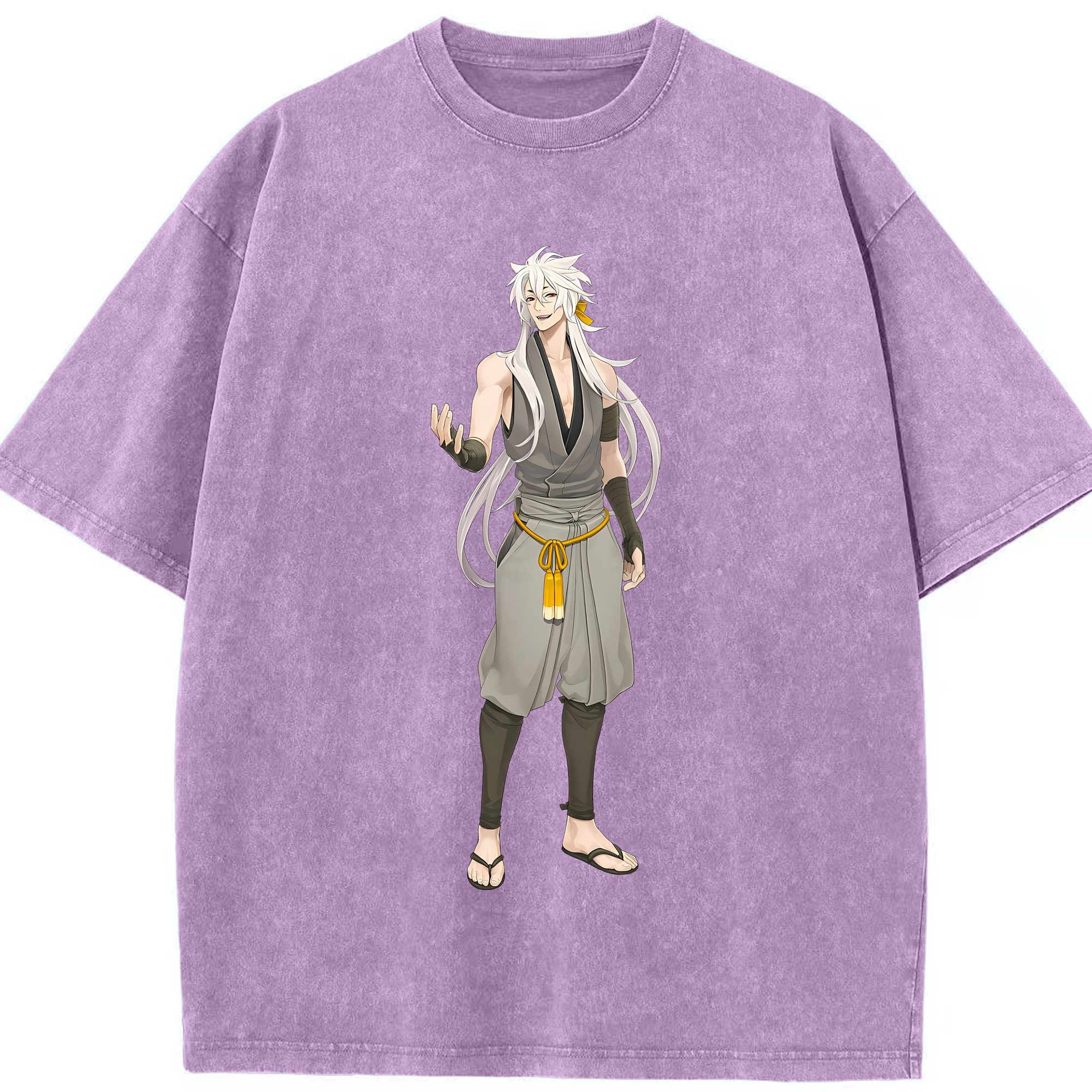 （画像用） 刀剣乱舞 Touken Ranbu 綿100% ヴィンテージ風 半袖Tシャツ（フロントプリント）