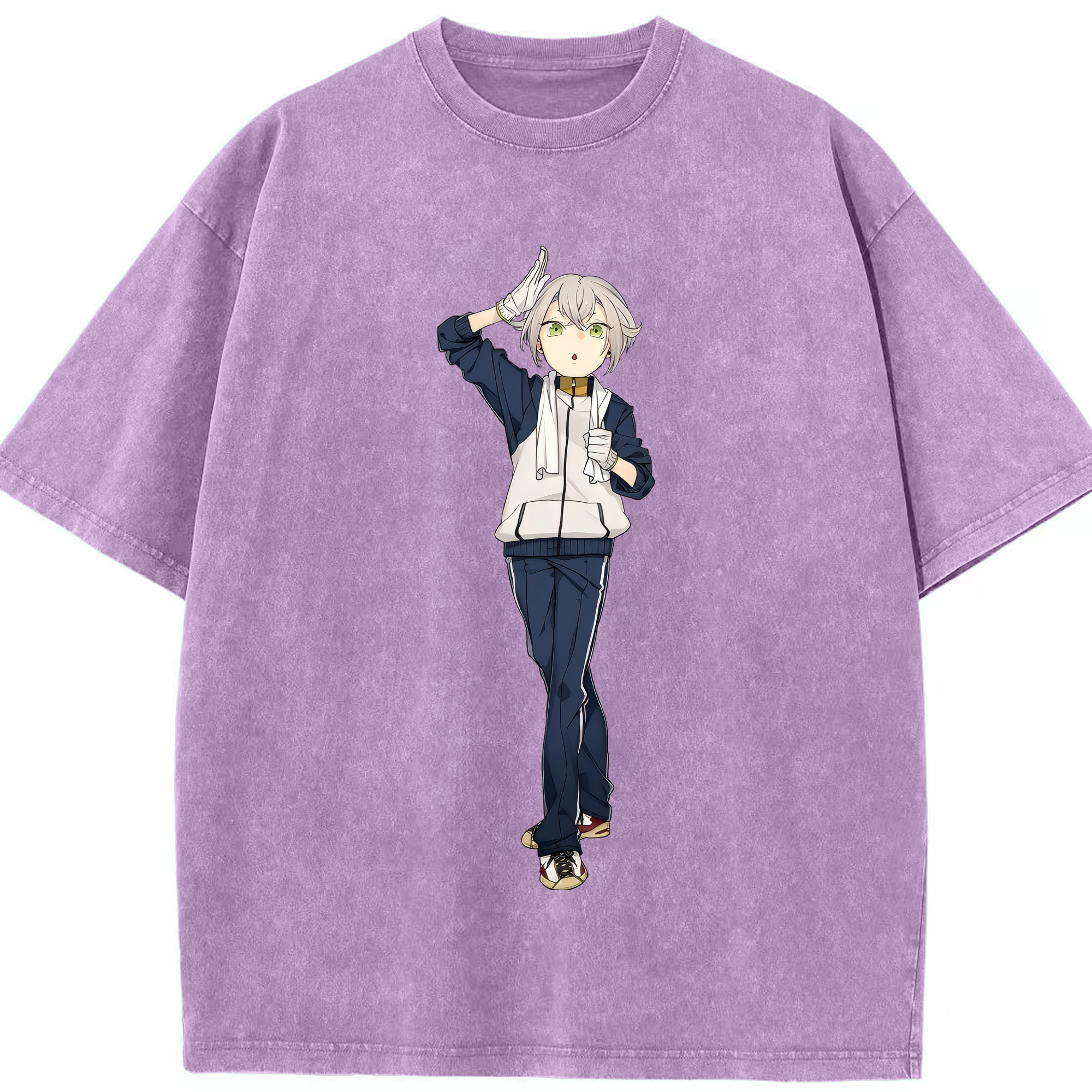（画像用） 刀剣乱舞 Touken Ranbu 綿100% ヴィンテージ風 半袖Tシャツ（フロントプリント）