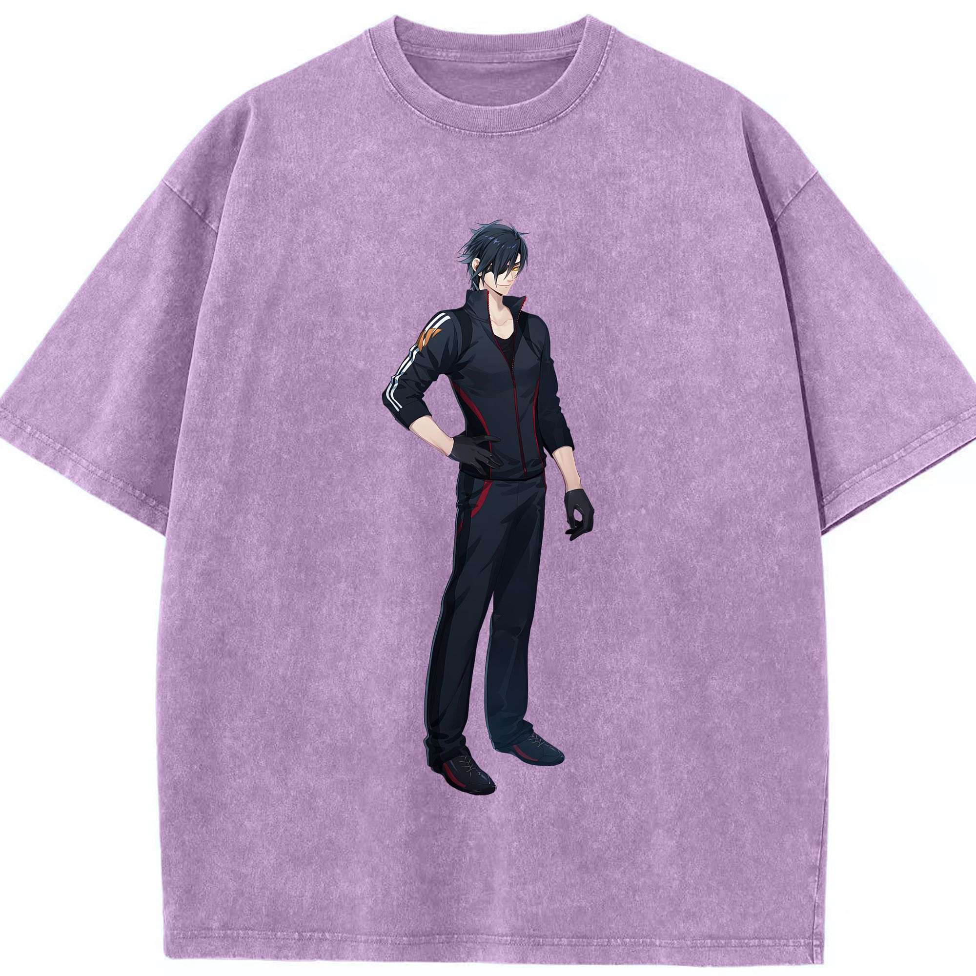 （画像用） 刀剣乱舞 Touken Ranbu 綿100% ヴィンテージ風 半袖Tシャツ（フロントプリント）