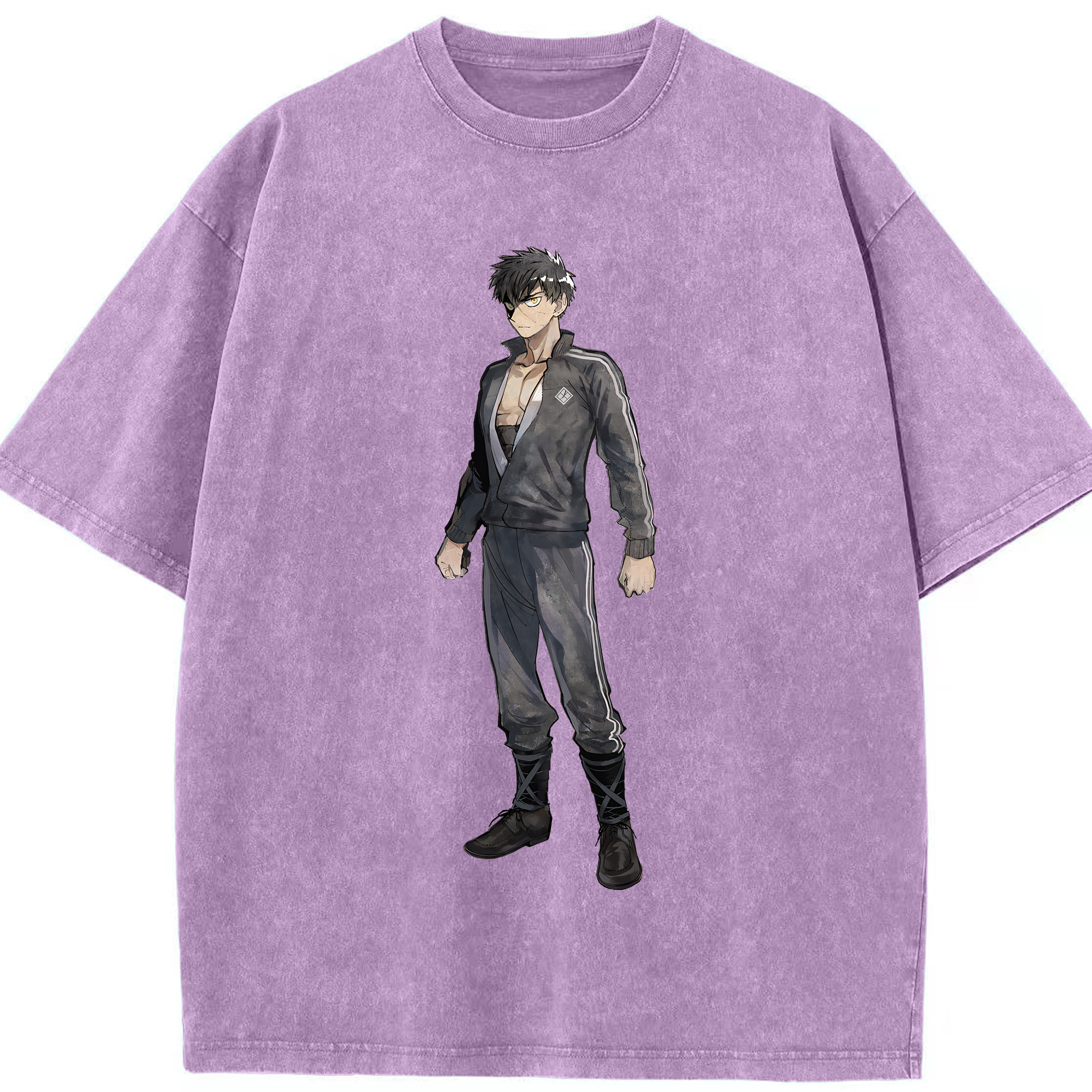 （画像用） 刀剣乱舞 Touken Ranbu 綿100% ヴィンテージ風 半袖Tシャツ（フロントプリント）