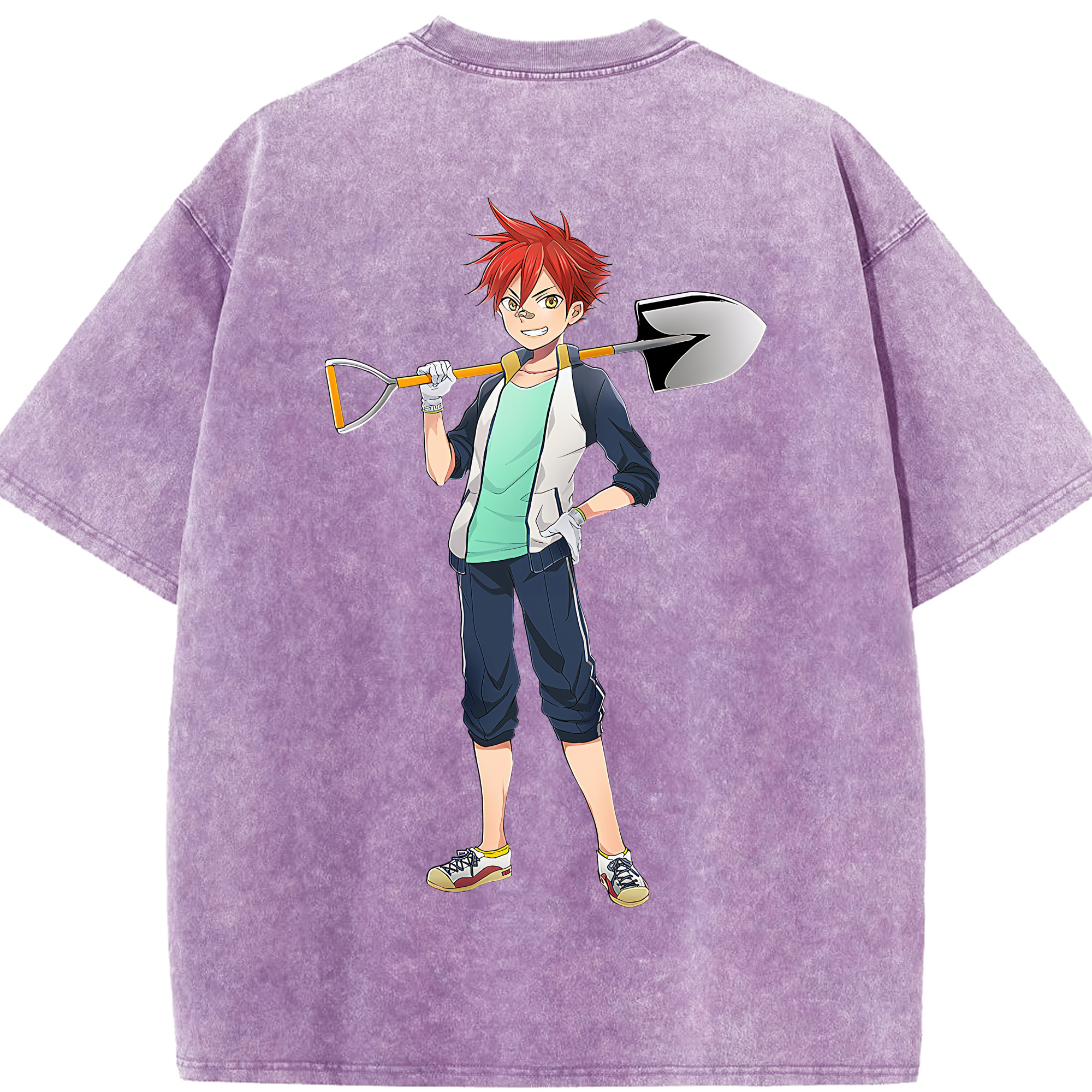 （画像用） 刀剣乱舞 Touken Ranbu 綿100% ヴィンテージ風 半袖Tシャツ（背面プリント）