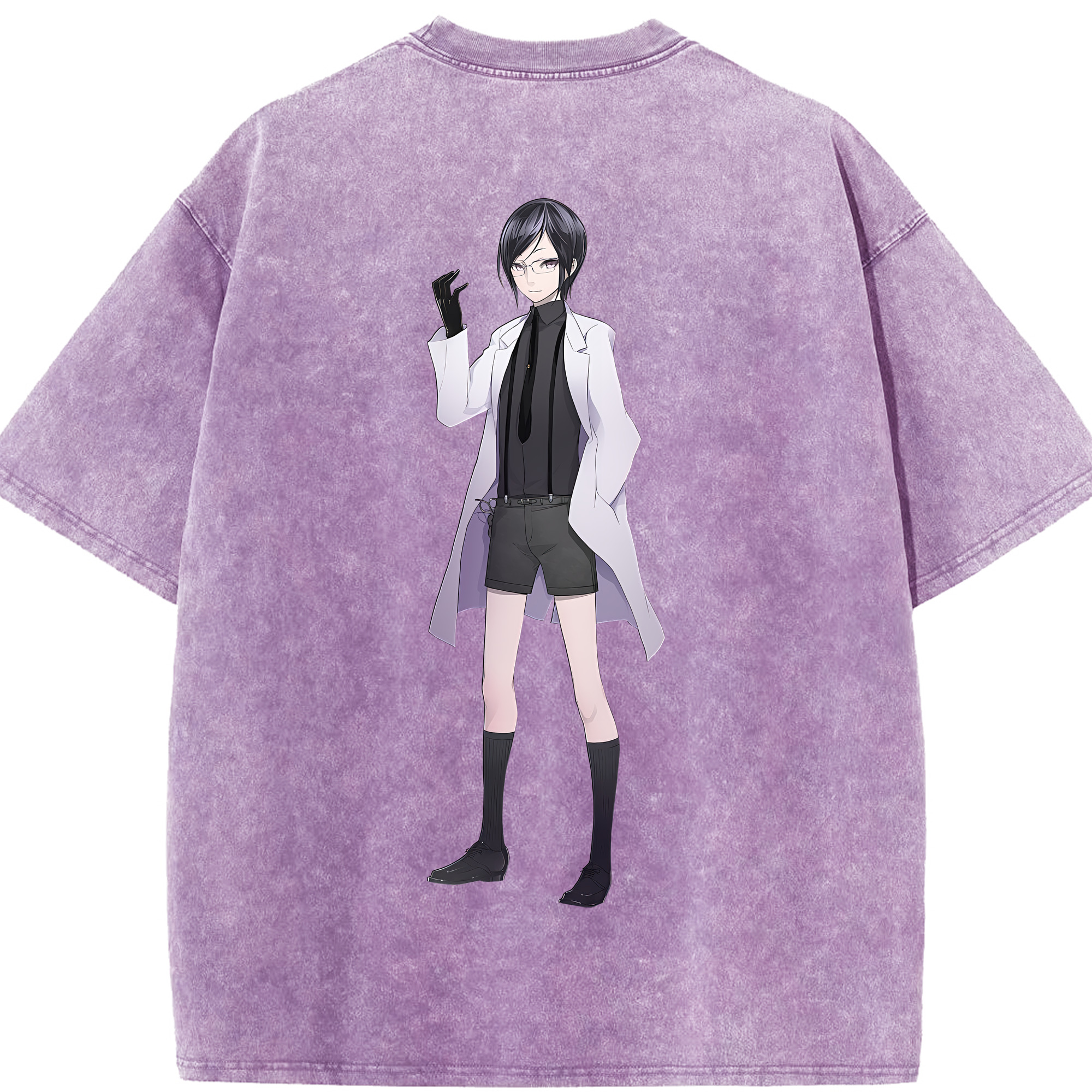 （画像用） 刀剣乱舞 Touken Ranbu 綿100% ヴィンテージ風 半袖Tシャツ（背面プリント）