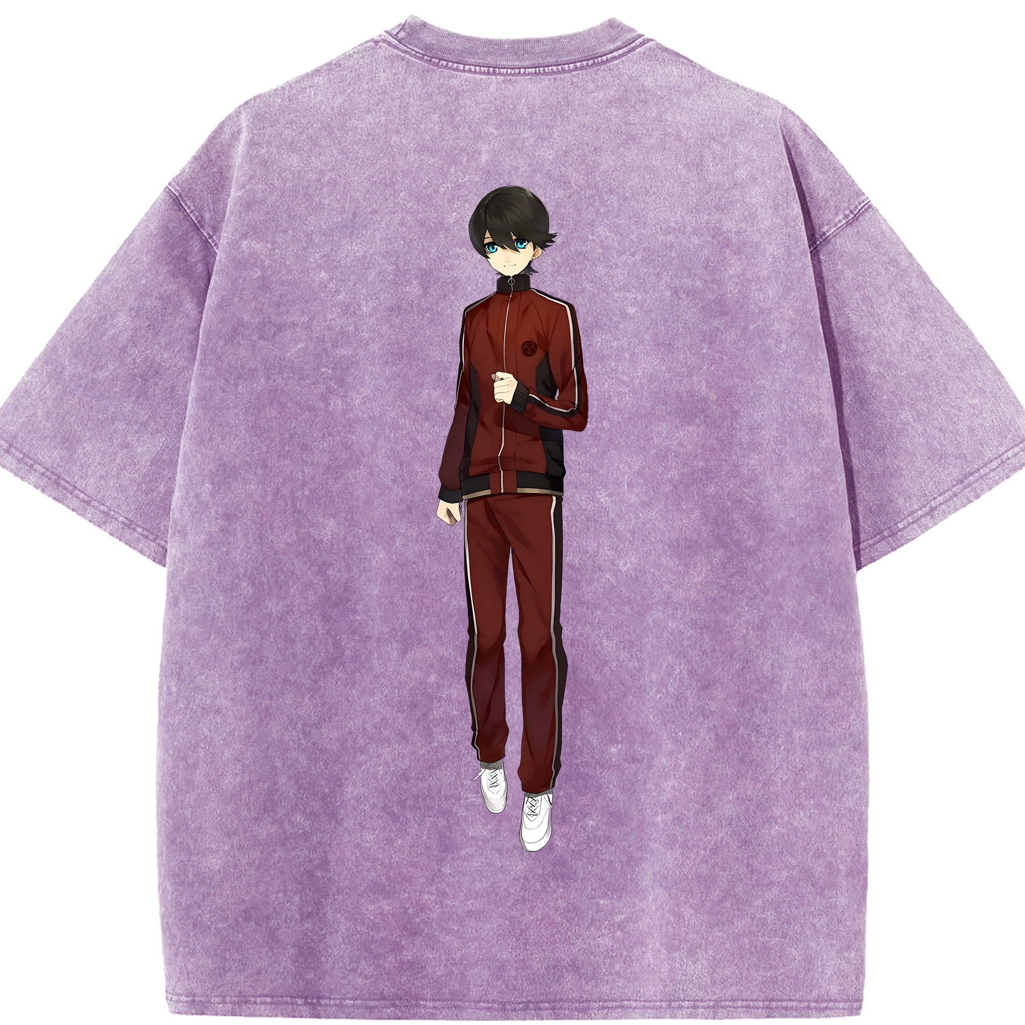 （画像用） 刀剣乱舞 Touken Ranbu 綿100% ヴィンテージ風 半袖Tシャツ（背面プリント）