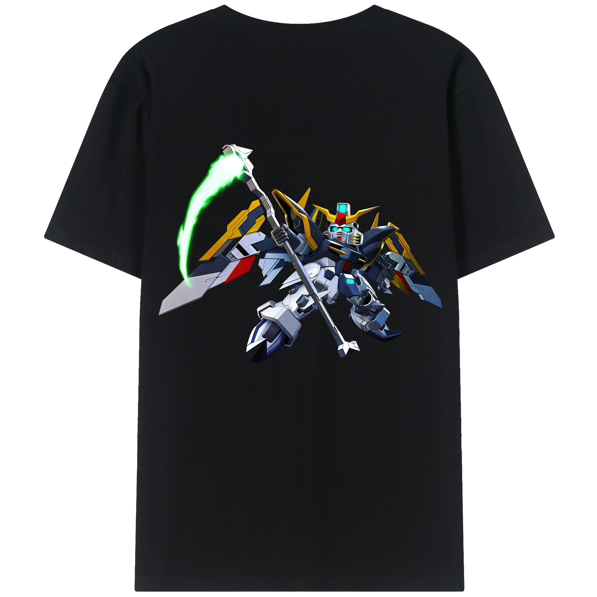 （画像用） 刀剣乱舞 Touken Ranbu 綿100％ メンズ半袖Tシャツ（バックプリント） 通気性