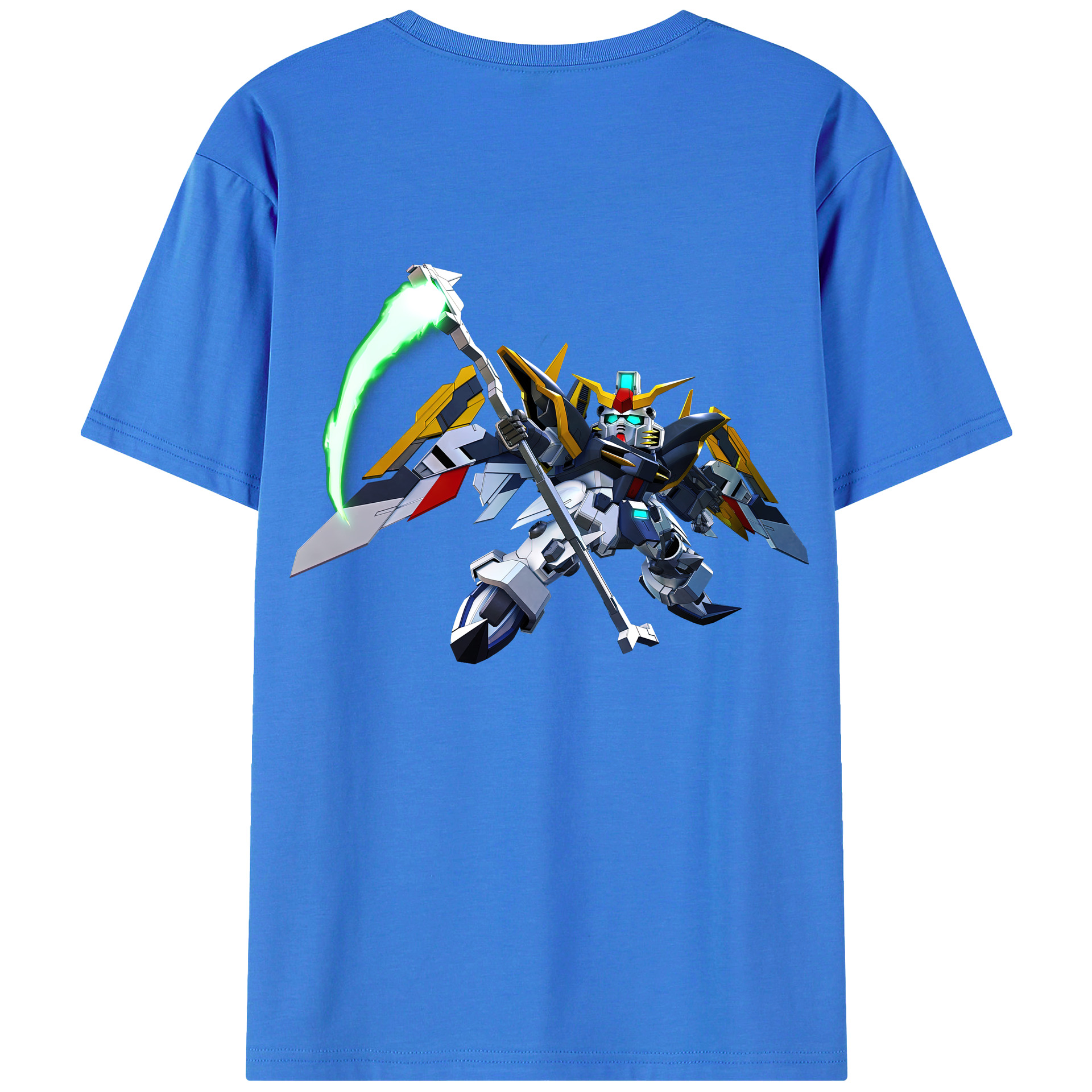 （画像用） 刀剣乱舞 Touken Ranbu 綿100％ メンズ半袖Tシャツ（バックプリント） 通気性