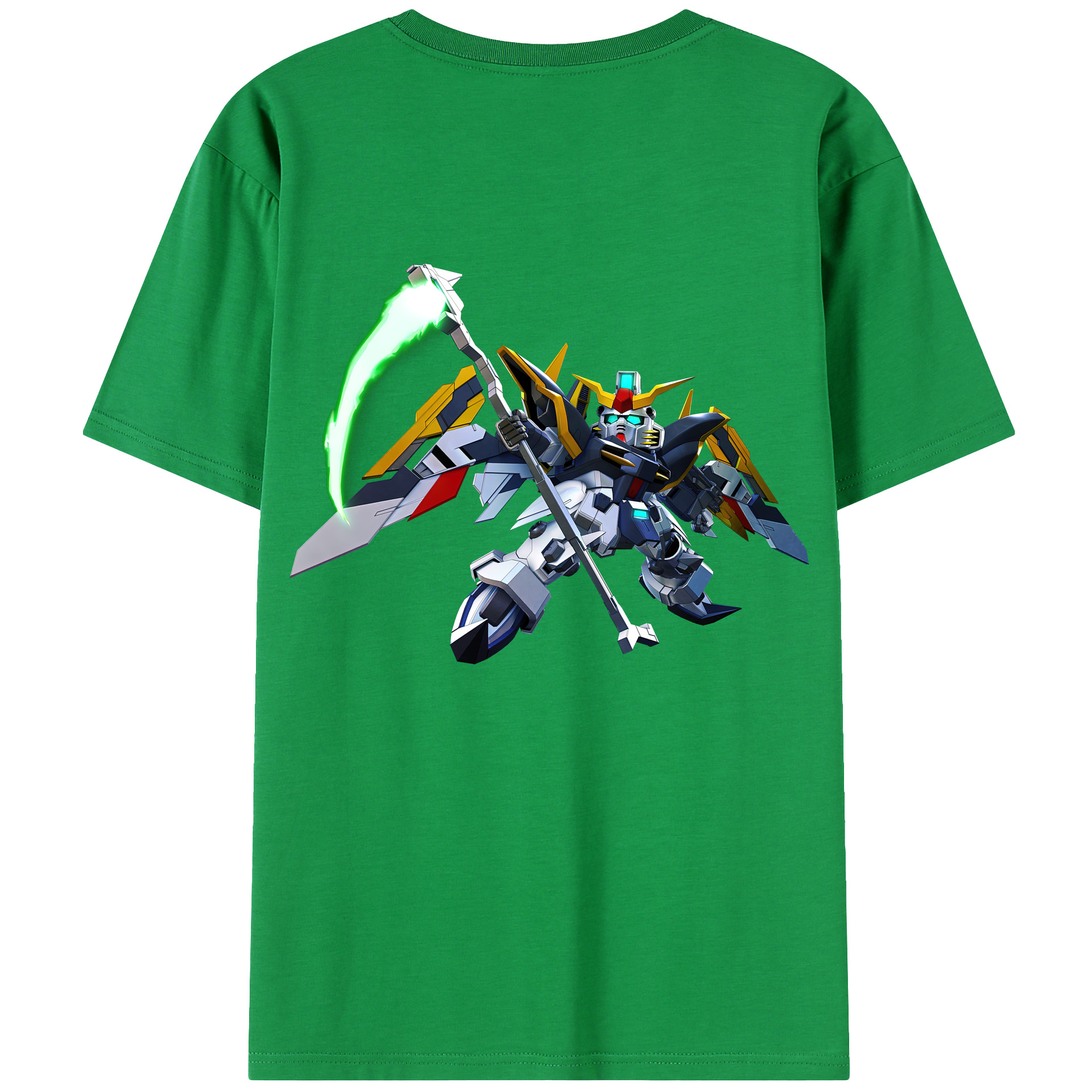 （画像用） 刀剣乱舞 Touken Ranbu 綿100％ メンズ半袖Tシャツ（バックプリント） 通気性