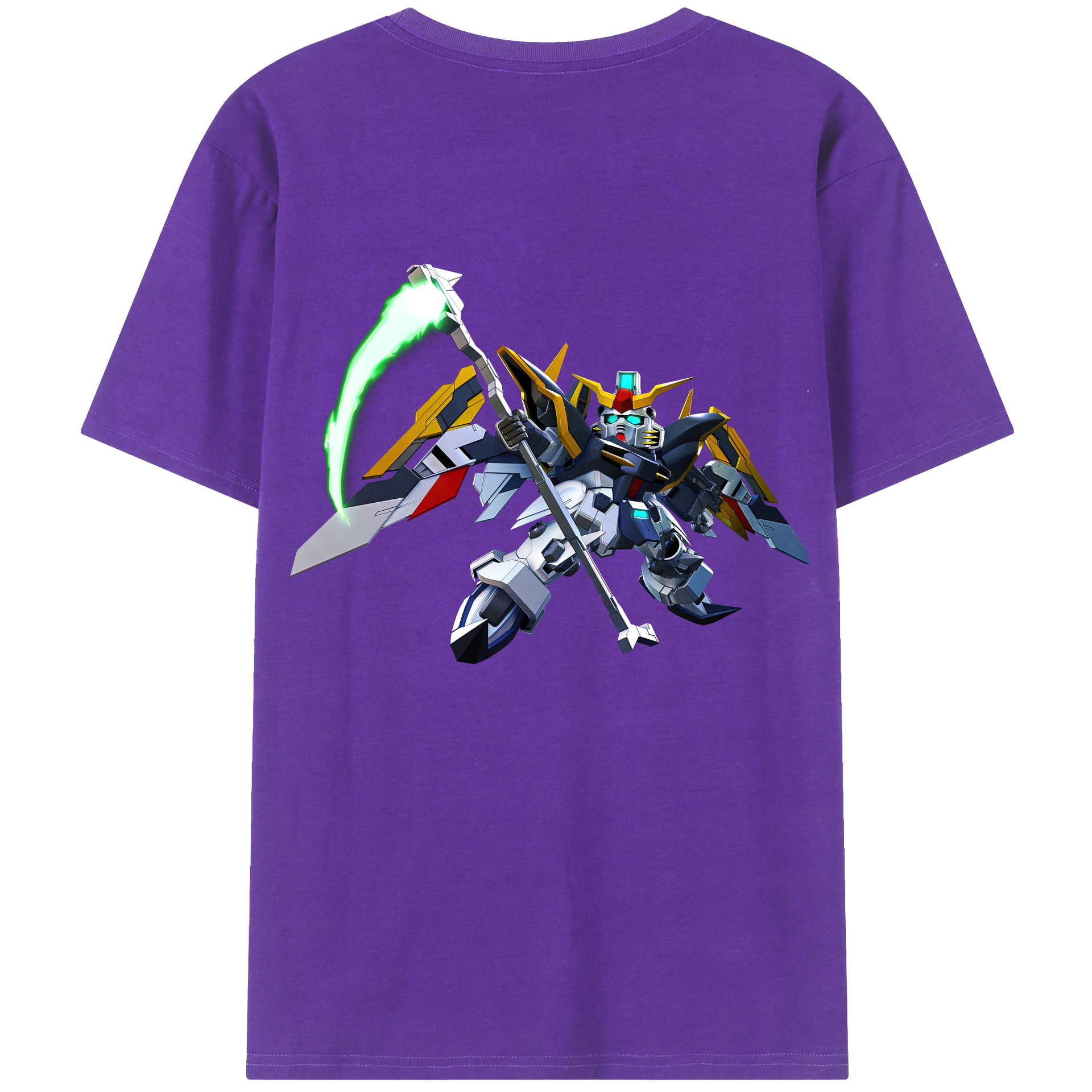（画像用） 刀剣乱舞 Touken Ranbu 綿100％ メンズ半袖Tシャツ（バックプリント） 通気性