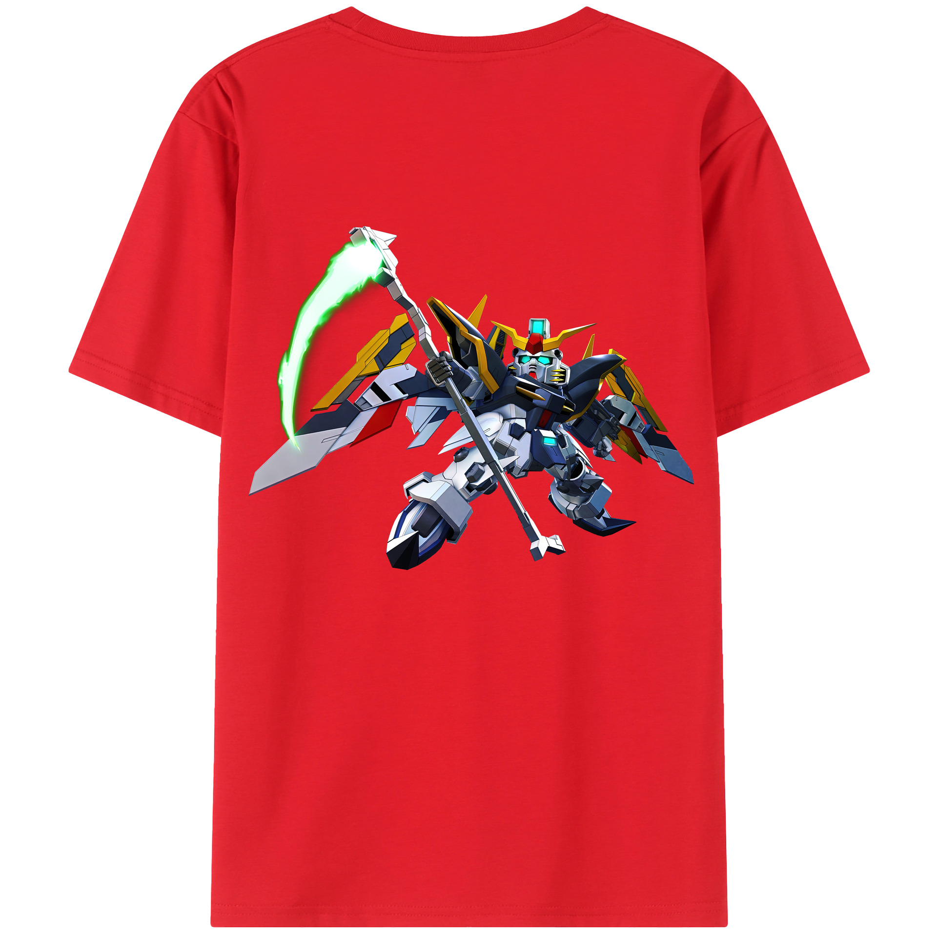 （画像用） 刀剣乱舞 Touken Ranbu 綿100％ メンズ半袖Tシャツ（バックプリント） 通気性