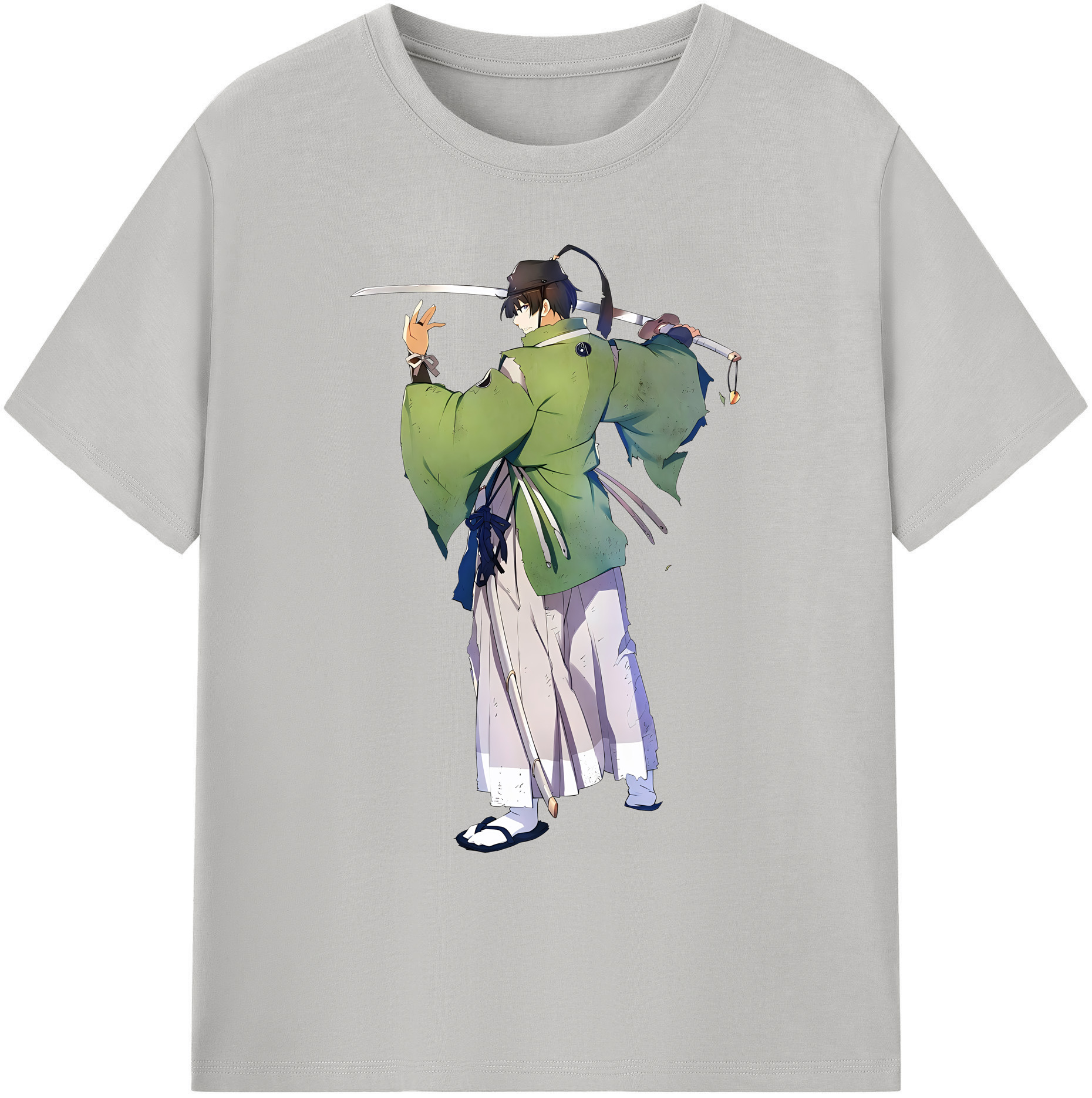 （画像用） 刀剣乱舞 Touken Ranbu 綿100％ メンズ半袖Tシャツ｜肌触りやわらか＆通気性