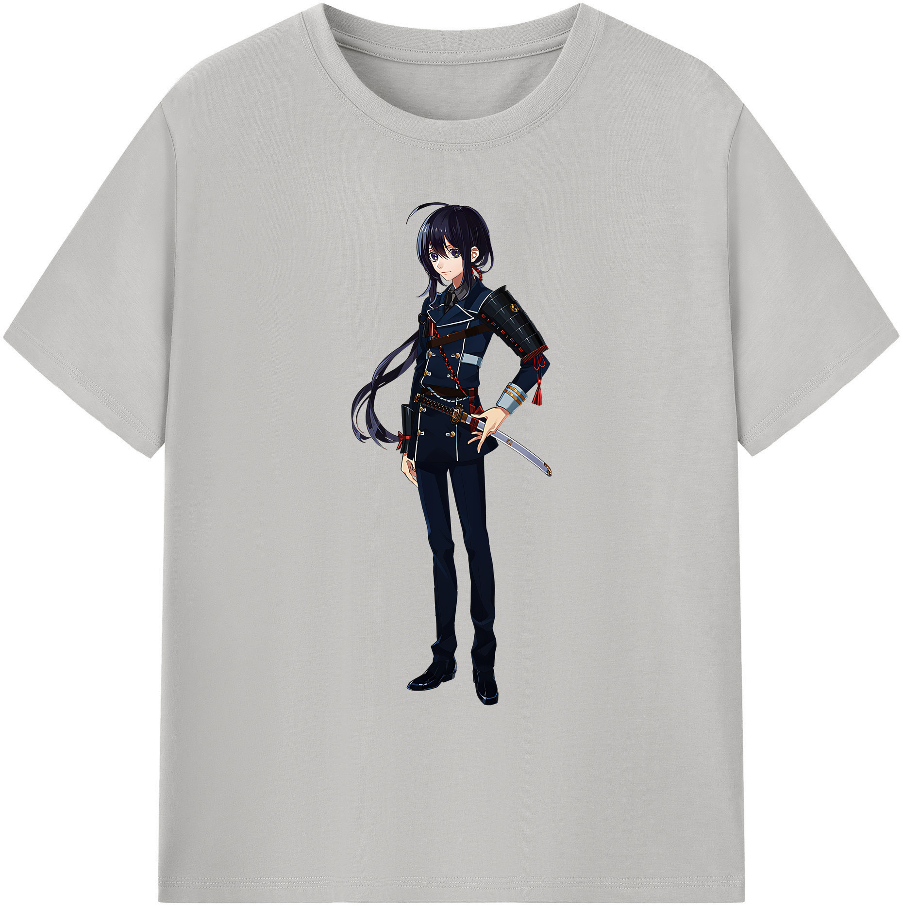 （画像用） 刀剣乱舞 Touken Ranbu 綿100％ メンズ半袖Tシャツ｜肌触りやわらか＆通気性