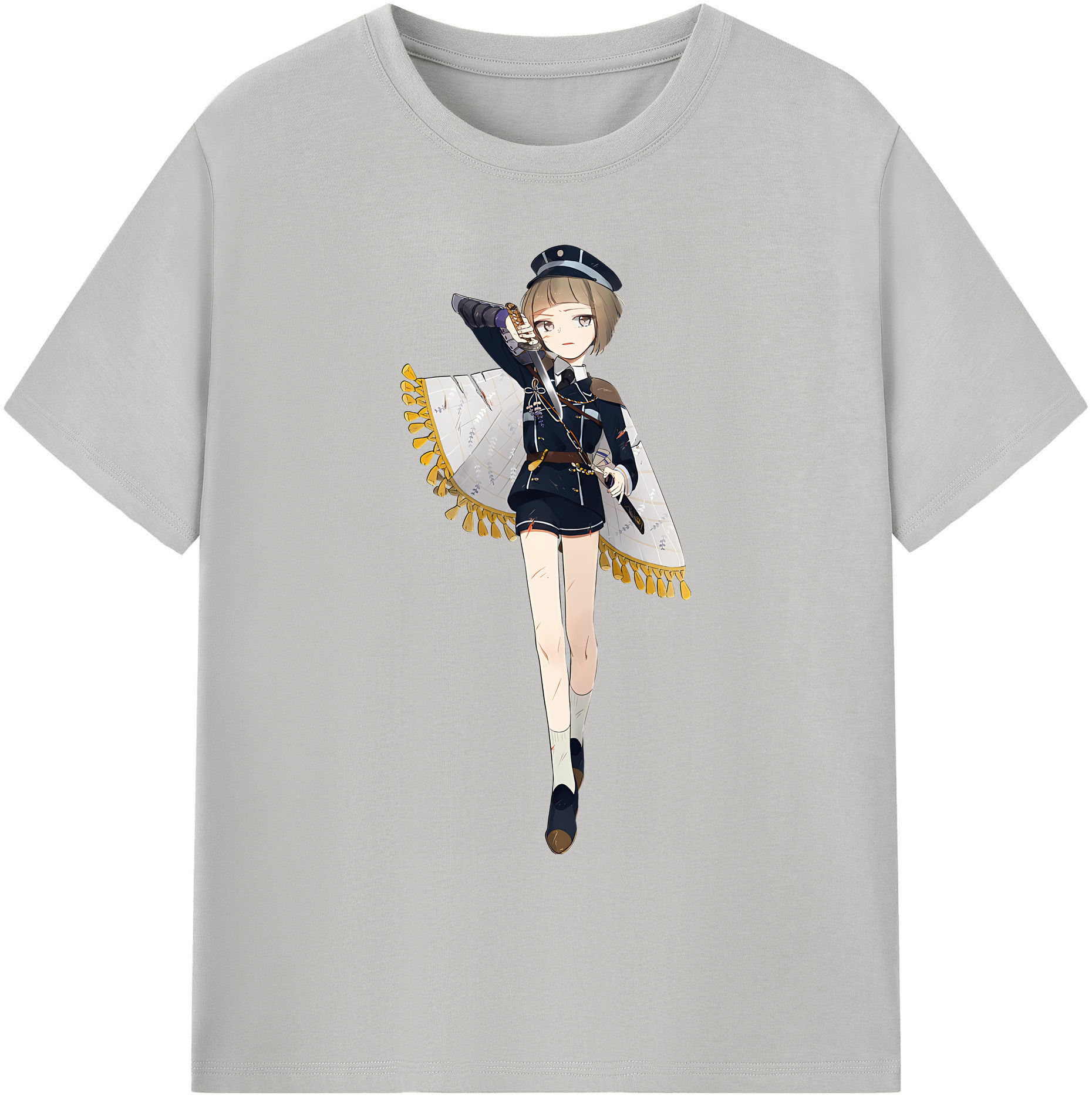（画像用） 刀剣乱舞 Touken Ranbu 綿100％ メンズ半袖Tシャツ｜肌触りやわらか＆通気性