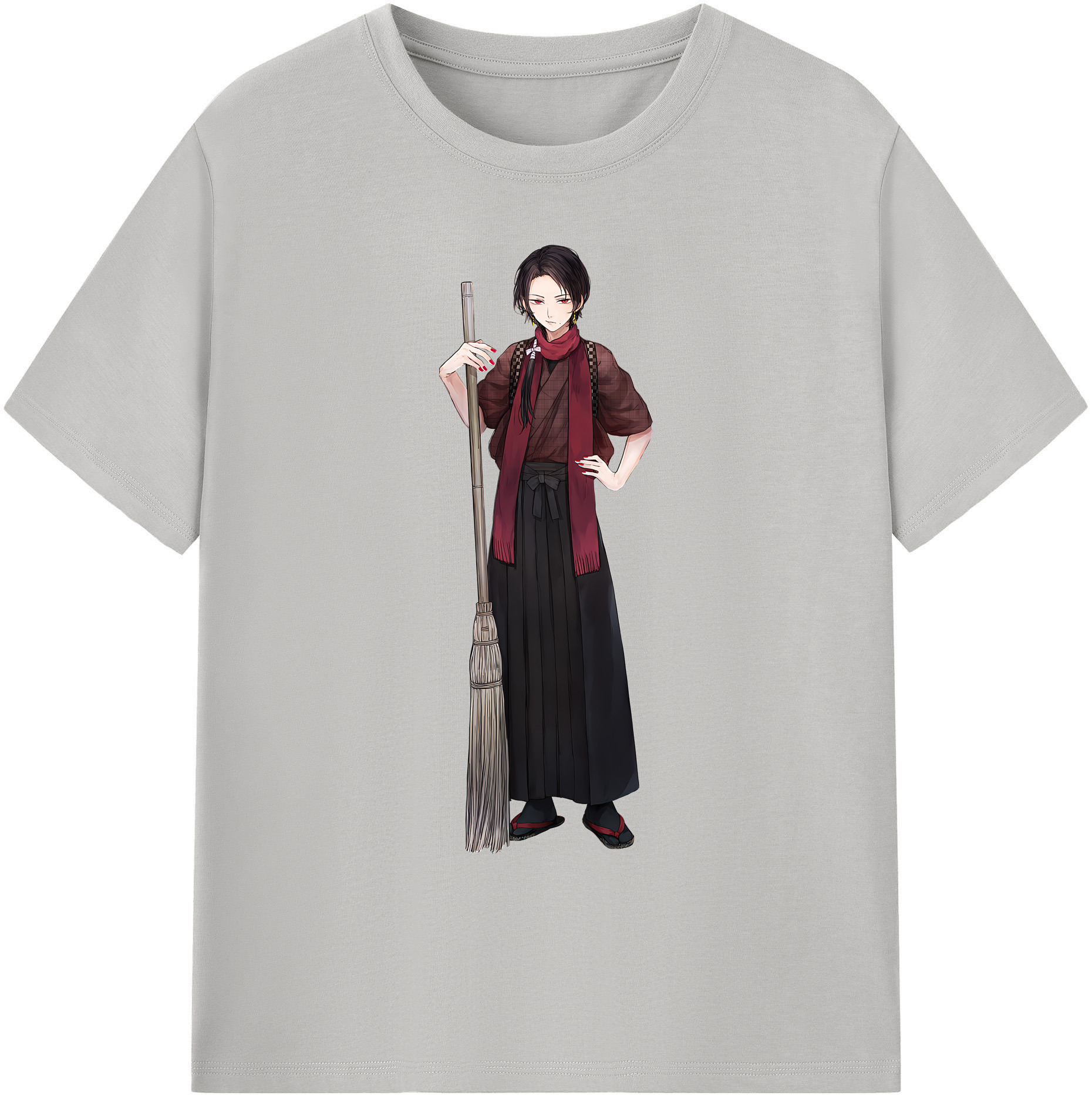 （画像用） 刀剣乱舞 Touken Ranbu 綿100％ メンズ半袖Tシャツ｜肌触りやわらか＆通気性