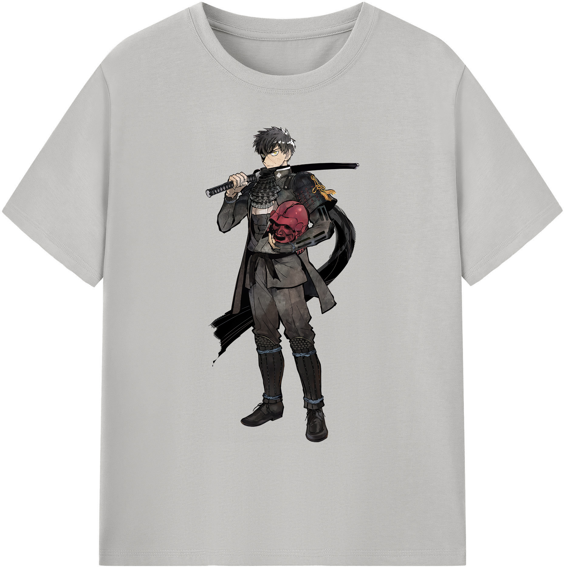（画像用） 刀剣乱舞 Touken Ranbu 綿100％ メンズ半袖Tシャツ｜肌触りやわらか＆通気性