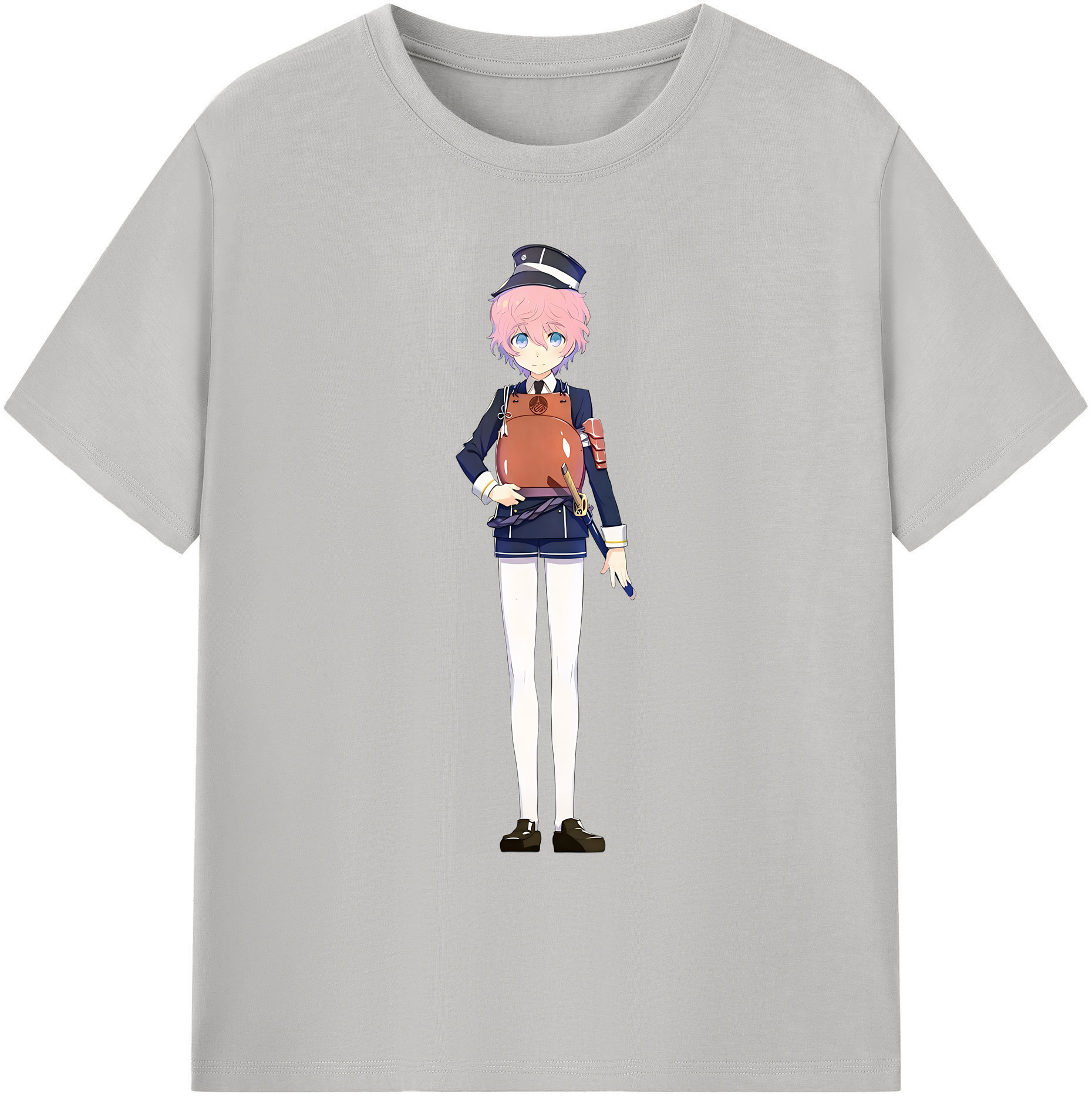 （画像用） 刀剣乱舞 Touken Ranbu 綿100％ メンズ半袖Tシャツ｜肌触りやわらか＆通気性