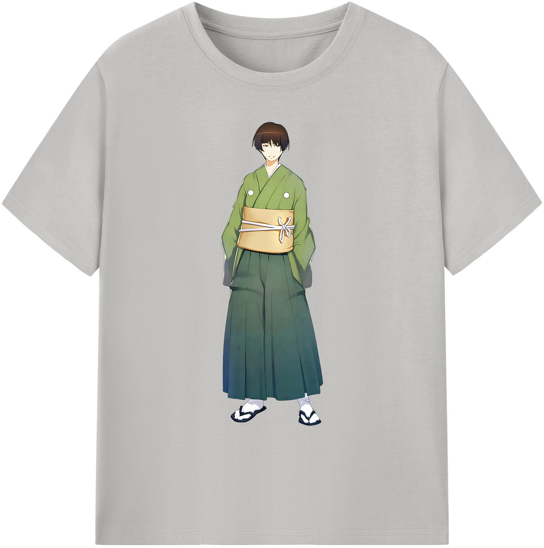 （画像用） 刀剣乱舞 Touken Ranbu 綿100％ メンズ半袖Tシャツ｜肌触りやわらか＆通気性