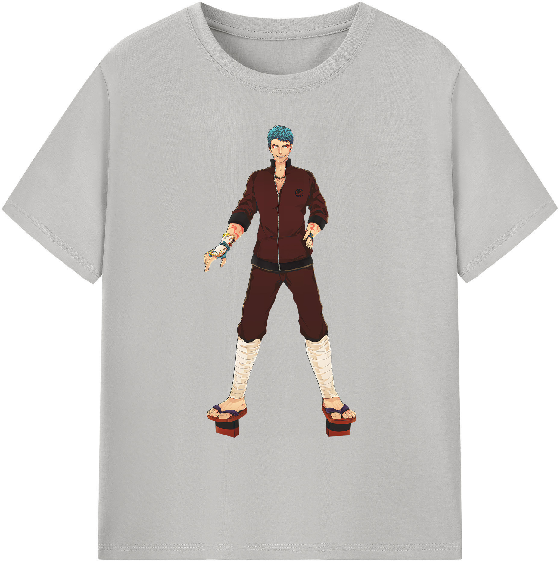 （画像用） 刀剣乱舞 Touken Ranbu 綿100％ メンズ半袖Tシャツ｜肌触りやわらか＆通気性