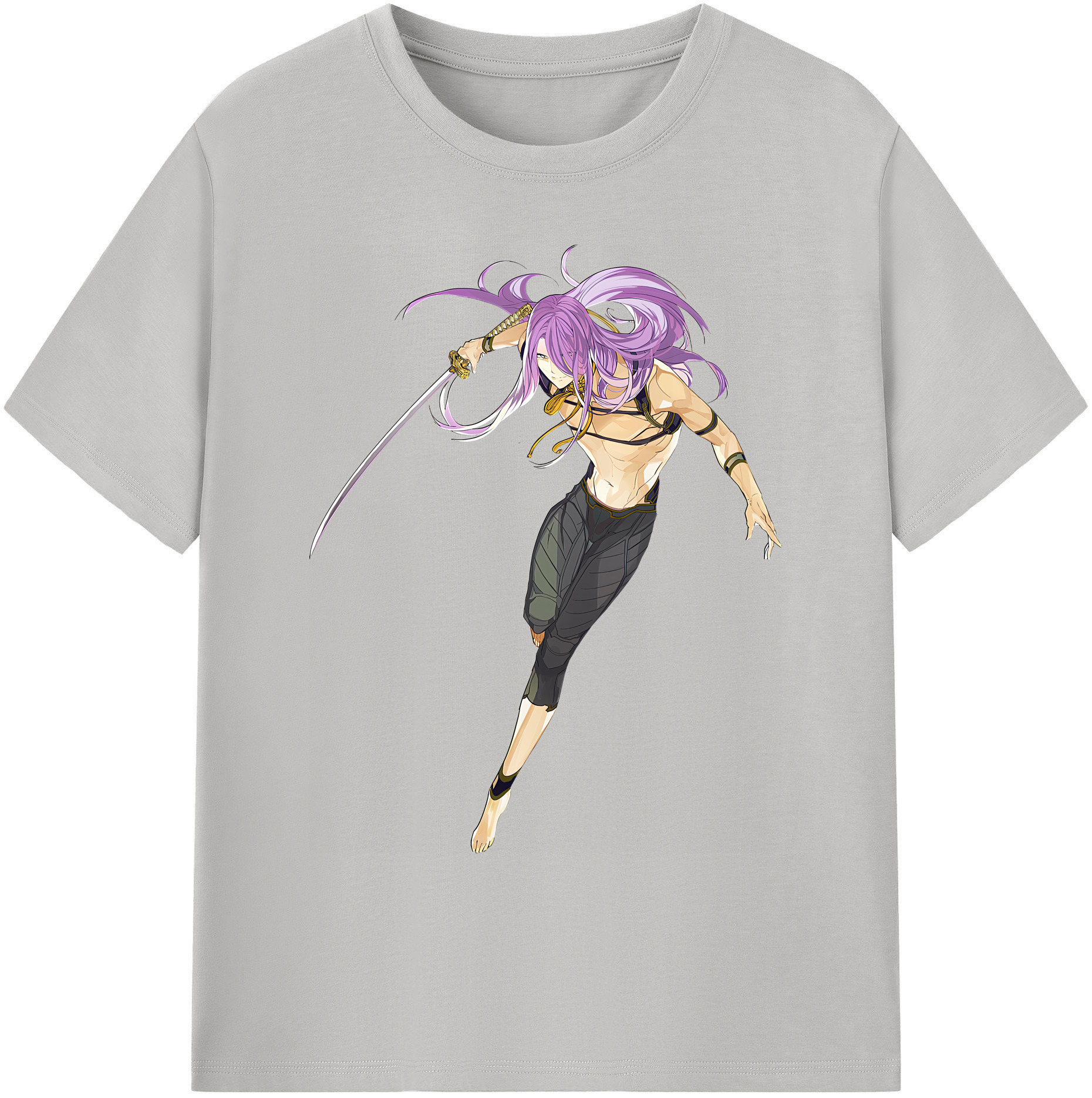 （画像用） 刀剣乱舞 Touken Ranbu 綿100％ メンズ半袖Tシャツ｜肌触りやわらか＆通気性