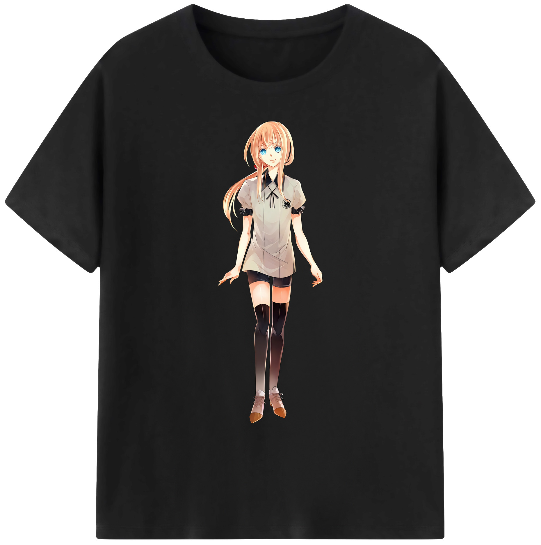 （画像用） 刀剣乱舞 Touken Ranbu 綿100％ メンズ半袖Tシャツ｜肌触りやわらか＆通気性