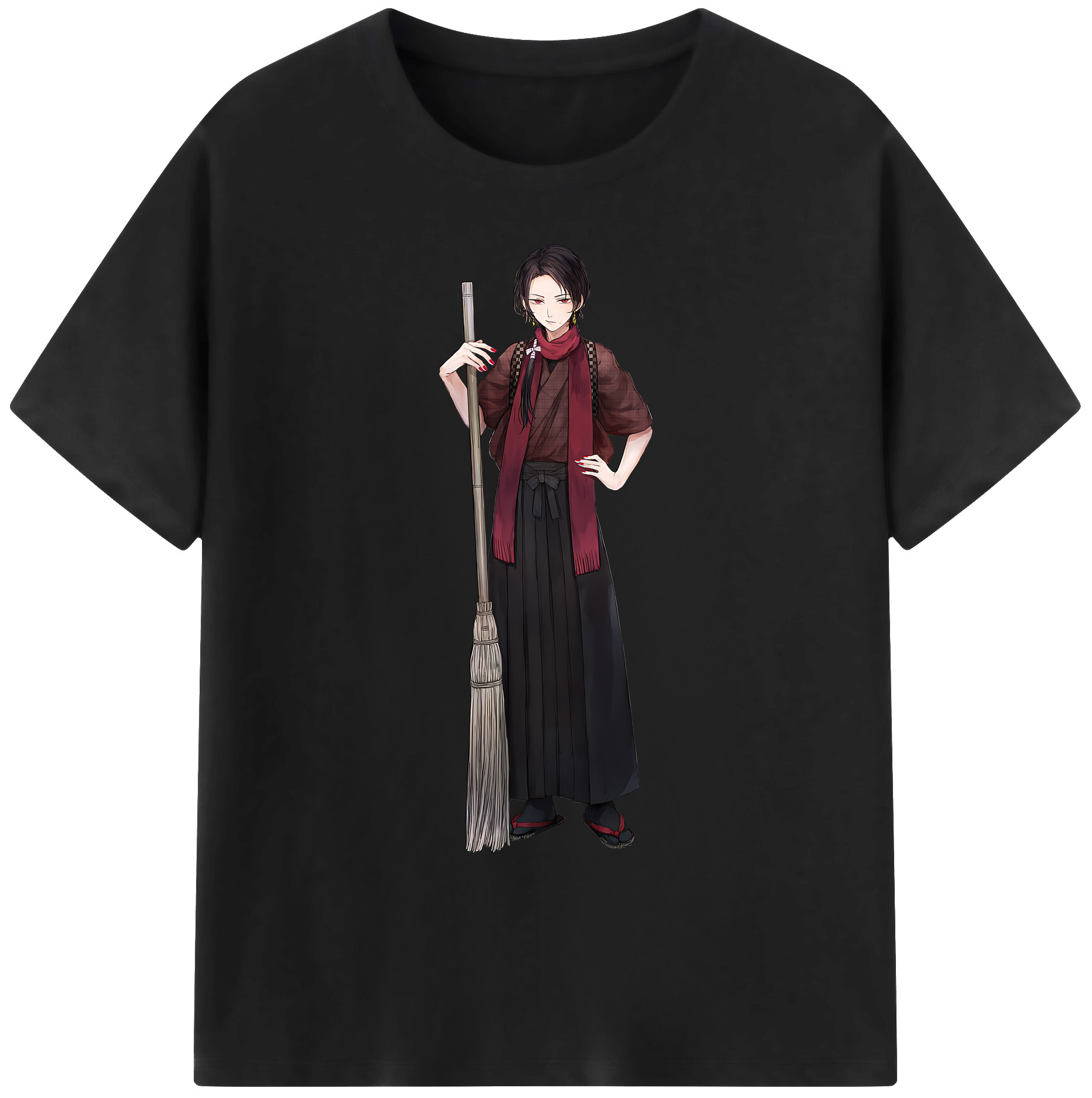 （画像用） 刀剣乱舞 Touken Ranbu 綿100％ メンズ半袖Tシャツ｜肌触りやわらか＆通気性