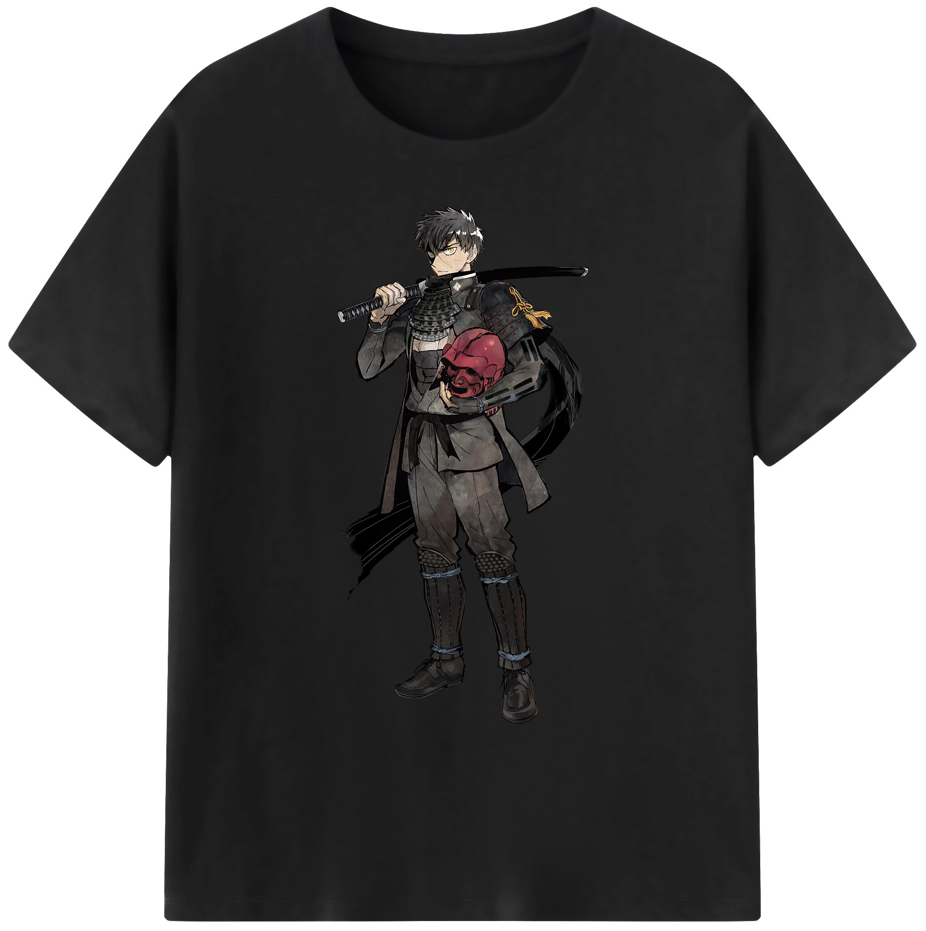 （画像用） 刀剣乱舞 Touken Ranbu 綿100％ メンズ半袖Tシャツ｜肌触りやわらか＆通気性