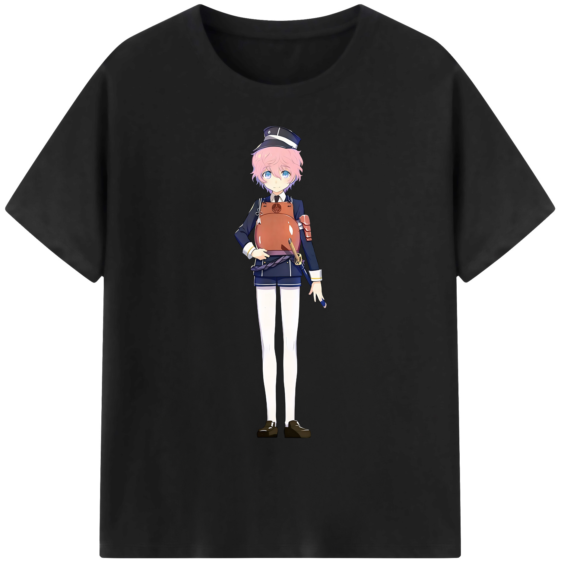（画像用） 刀剣乱舞 Touken Ranbu 綿100％ メンズ半袖Tシャツ｜肌触りやわらか＆通気性