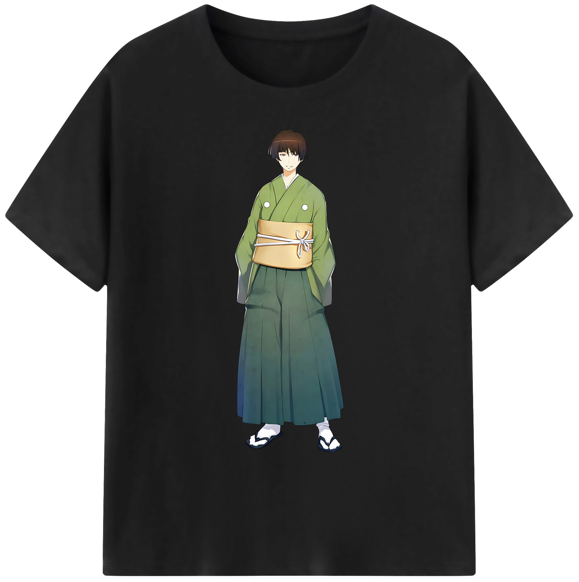 （画像用） 刀剣乱舞 Touken Ranbu 綿100％ メンズ半袖Tシャツ｜肌触りやわらか＆通気性