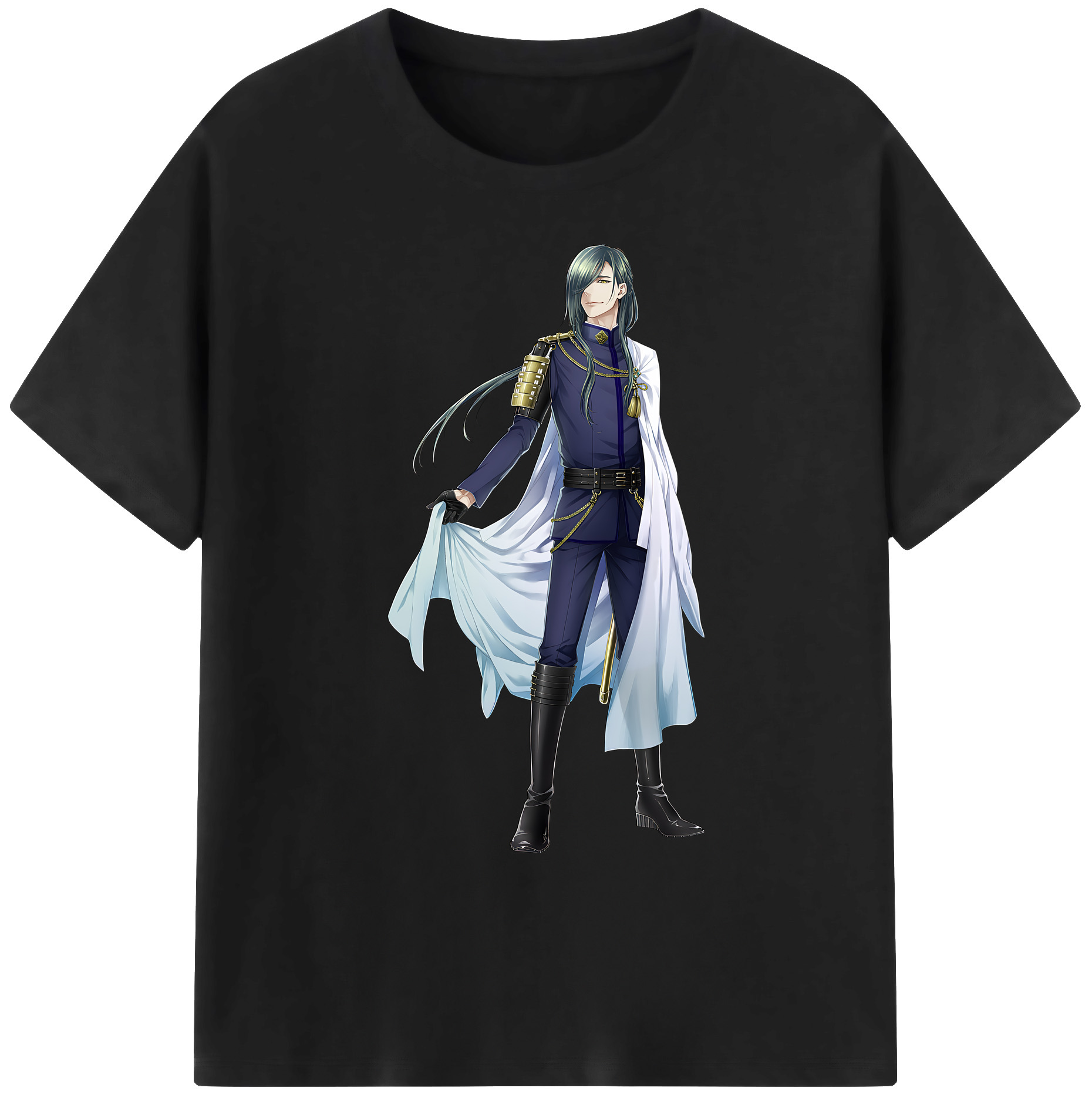 （画像用） 刀剣乱舞 Touken Ranbu 綿100％ メンズ半袖Tシャツ｜肌触りやわらか＆通気性