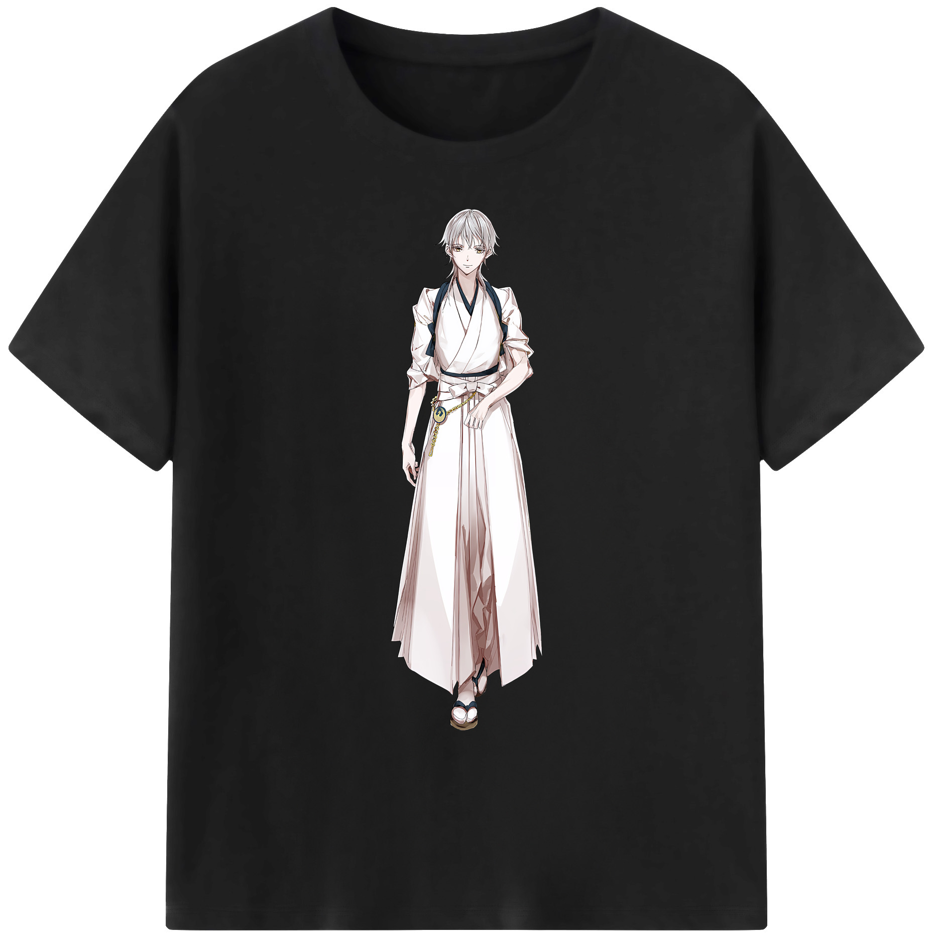 （画像用） 刀剣乱舞 Touken Ranbu 綿100％ メンズ半袖Tシャツ｜肌触りやわらか＆通気性