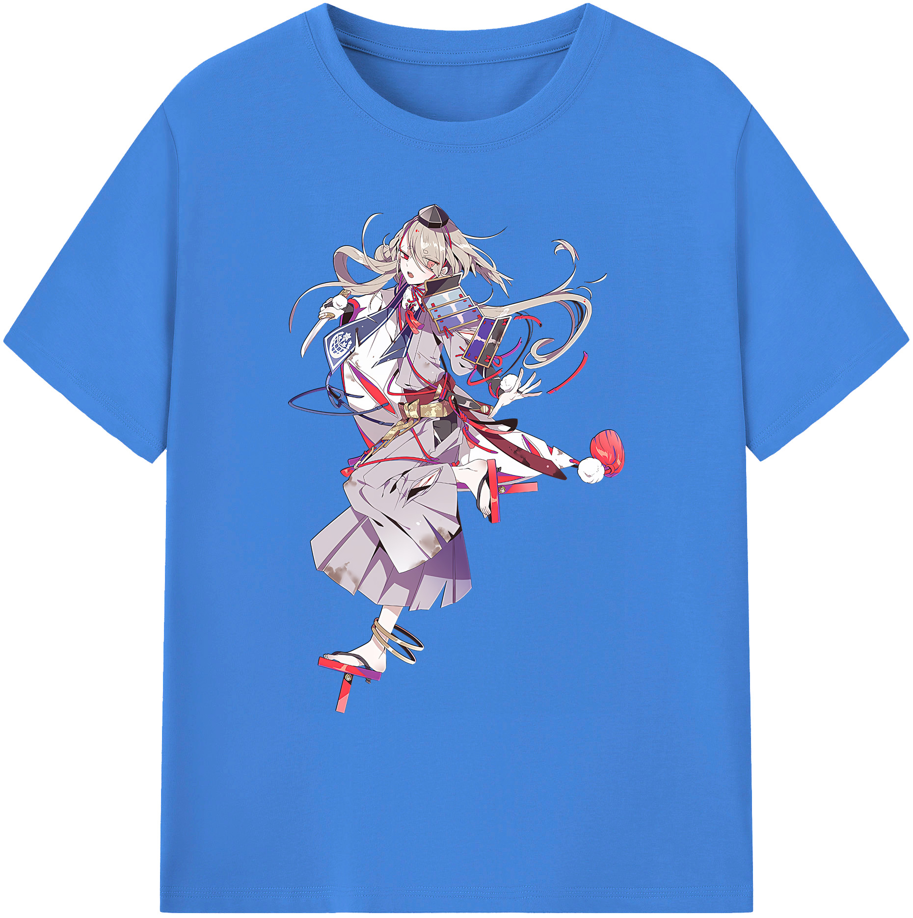 （画像用） 刀剣乱舞 Touken Ranbu 綿100％ メンズ半袖Tシャツ｜肌触りやわらか＆通気性
