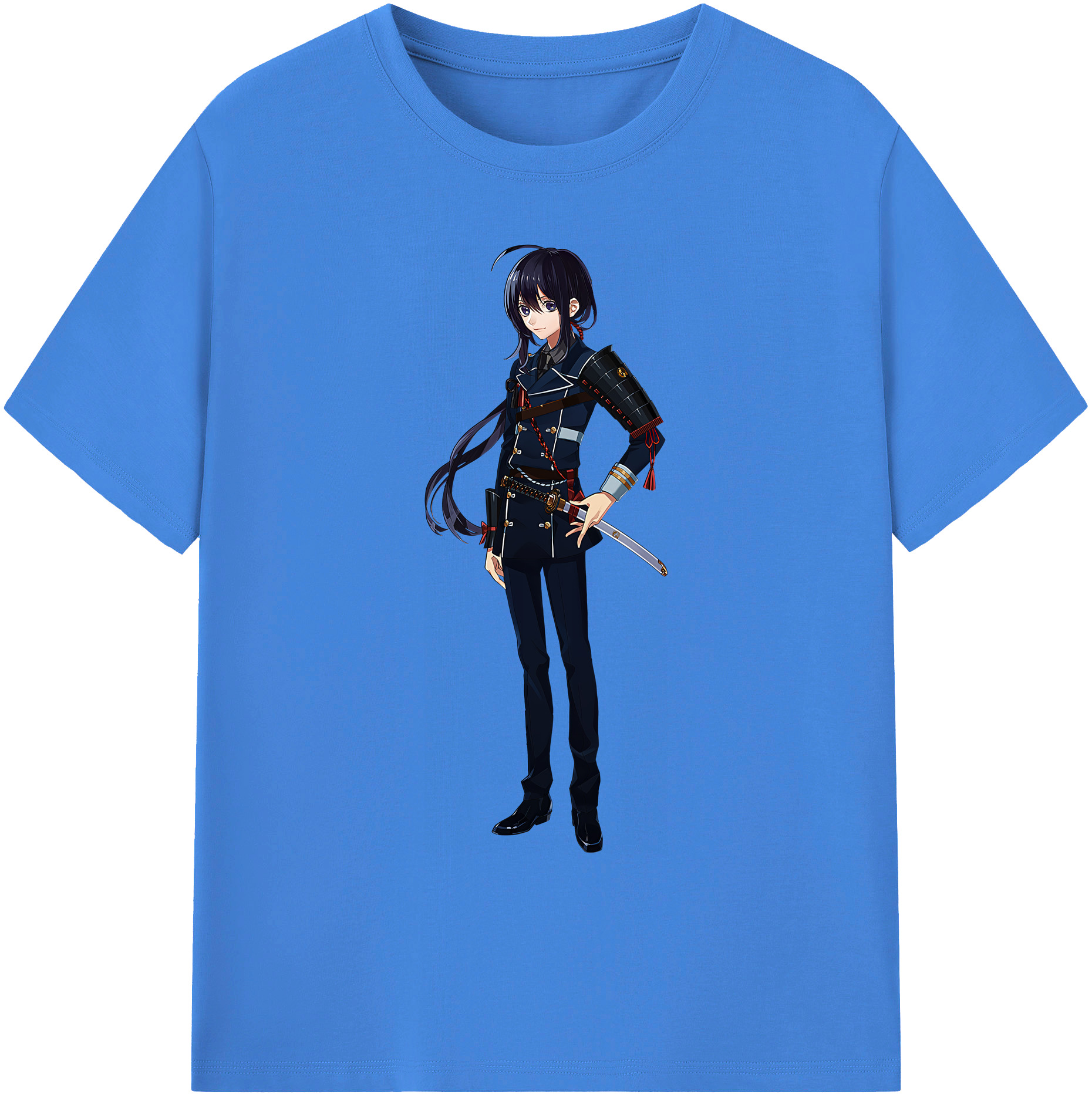 （画像用） 刀剣乱舞 Touken Ranbu 綿100％ メンズ半袖Tシャツ｜肌触りやわらか＆通気性
