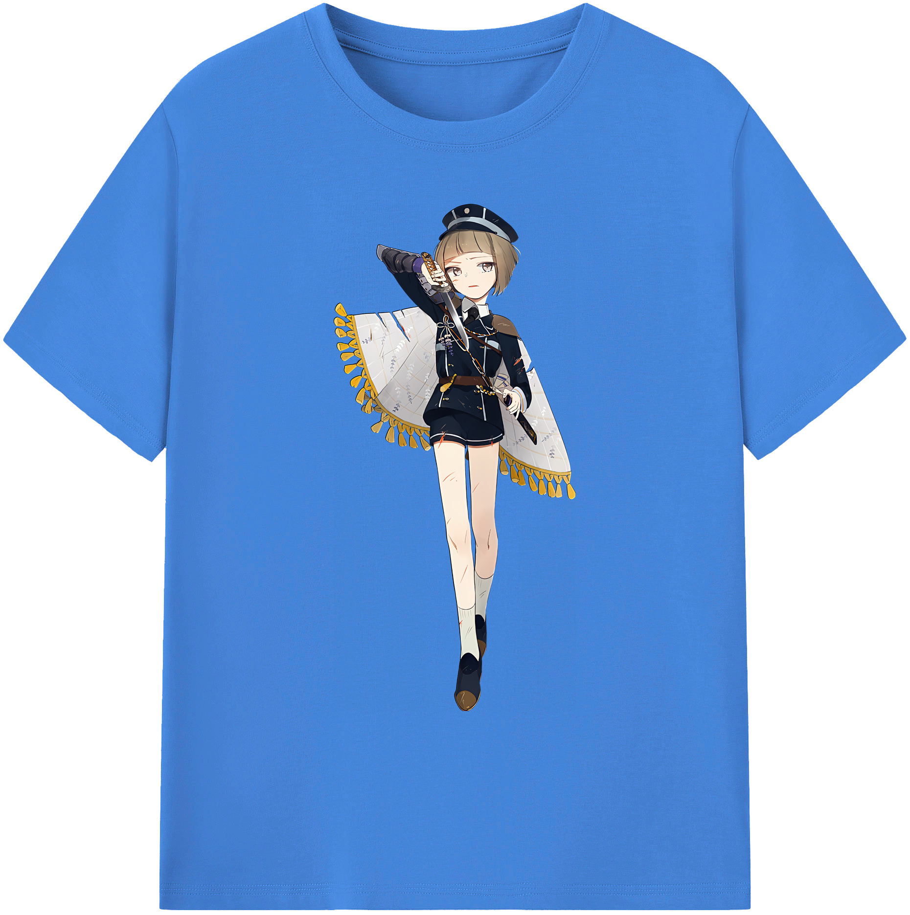 （画像用） 刀剣乱舞 Touken Ranbu 綿100％ メンズ半袖Tシャツ｜肌触りやわらか＆通気性
