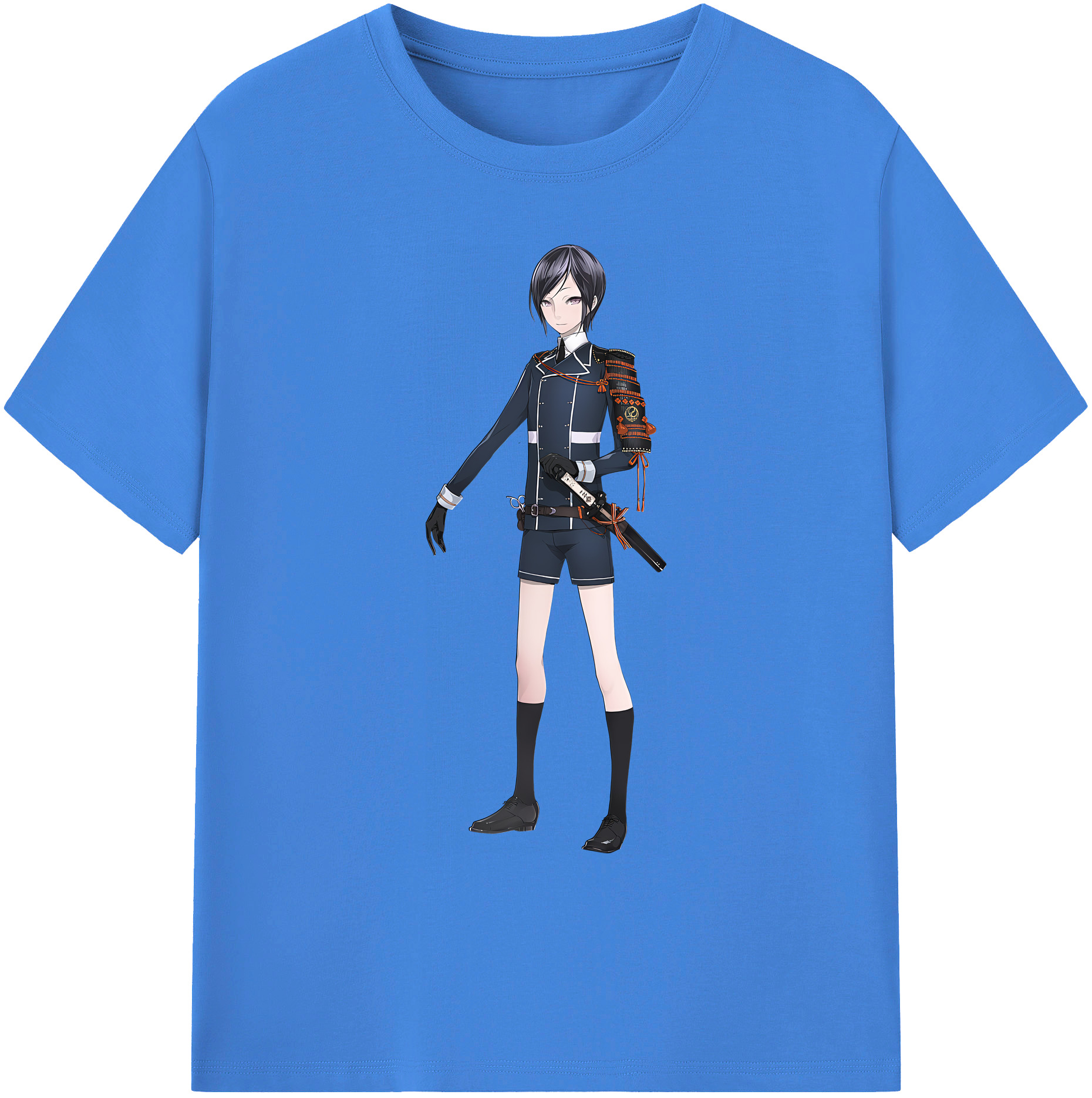 （画像用） 刀剣乱舞 Touken Ranbu 綿100％ メンズ半袖Tシャツ｜肌触りやわらか＆通気性