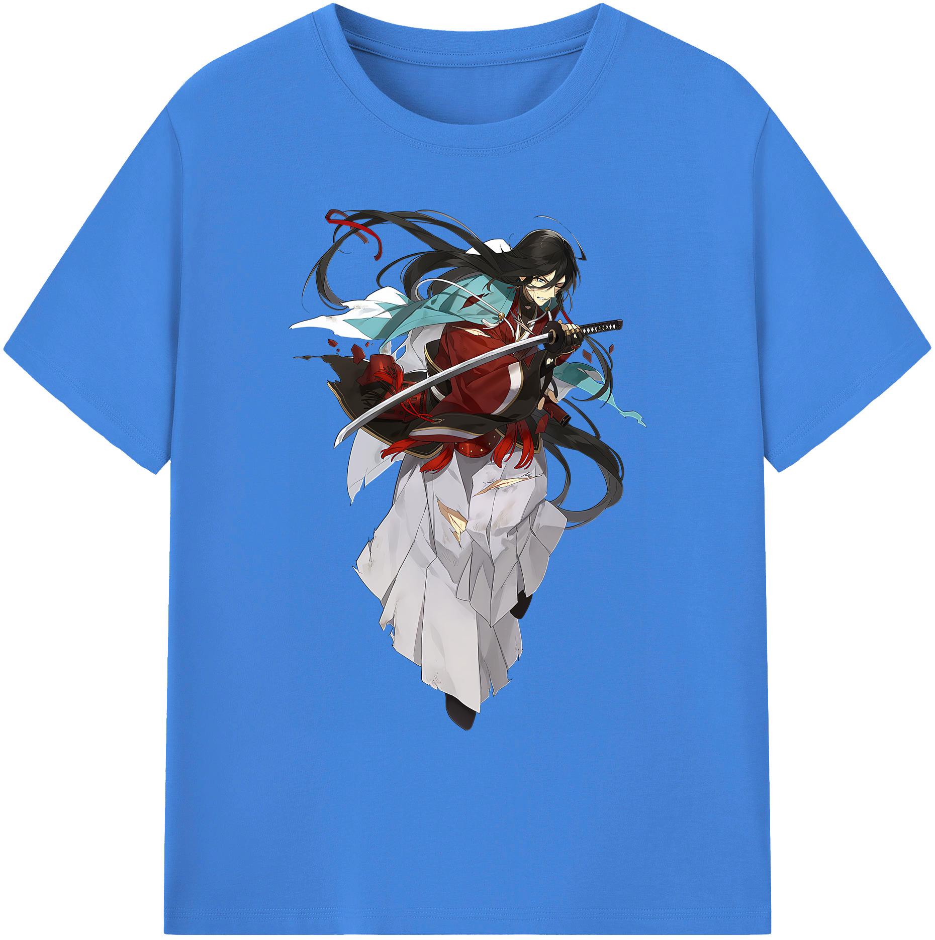 （画像用） 刀剣乱舞 Touken Ranbu 綿100％ メンズ半袖Tシャツ｜肌触りやわらか＆通気性