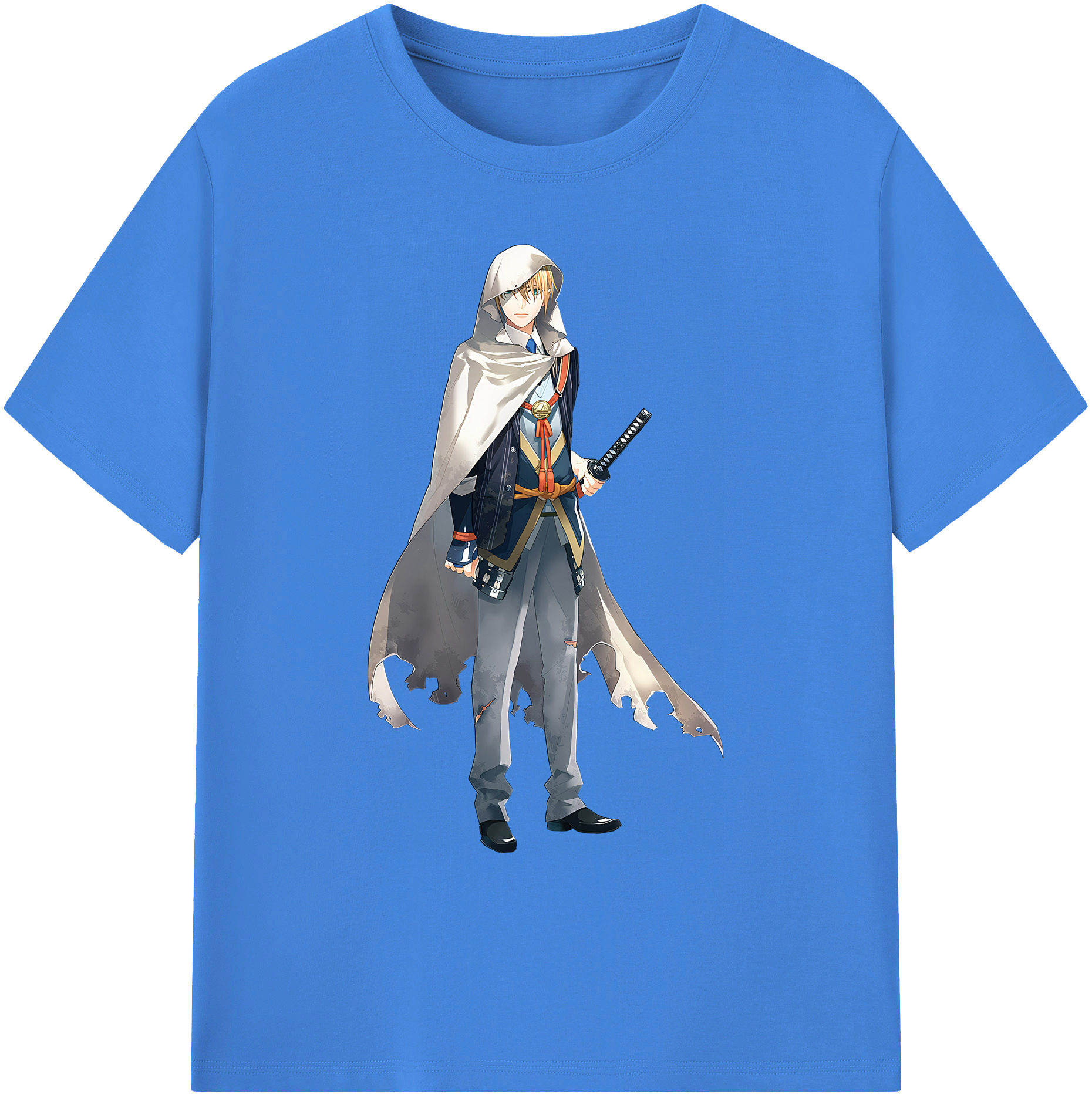 （画像用） 刀剣乱舞 Touken Ranbu 綿100％ メンズ半袖Tシャツ｜肌触りやわらか＆通気性