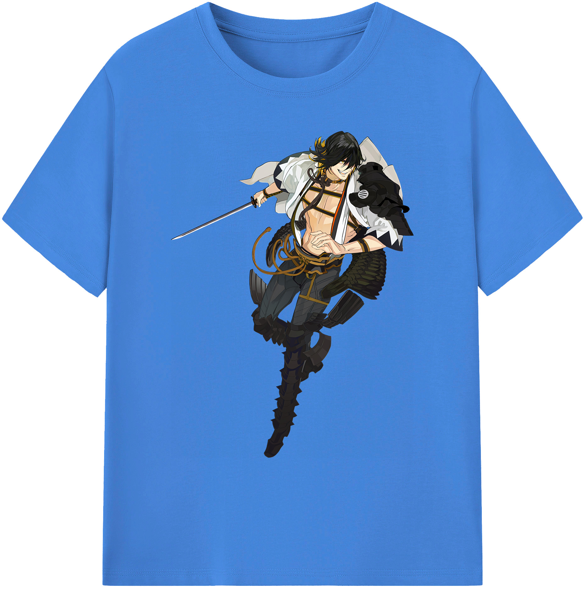 （画像用） 刀剣乱舞 Touken Ranbu 綿100％ メンズ半袖Tシャツ｜肌触りやわらか＆通気性