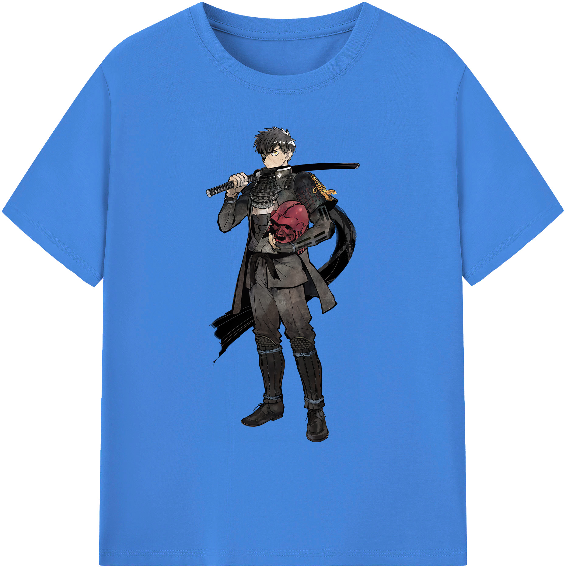 （画像用） 刀剣乱舞 Touken Ranbu 綿100％ メンズ半袖Tシャツ｜肌触りやわらか＆通気性