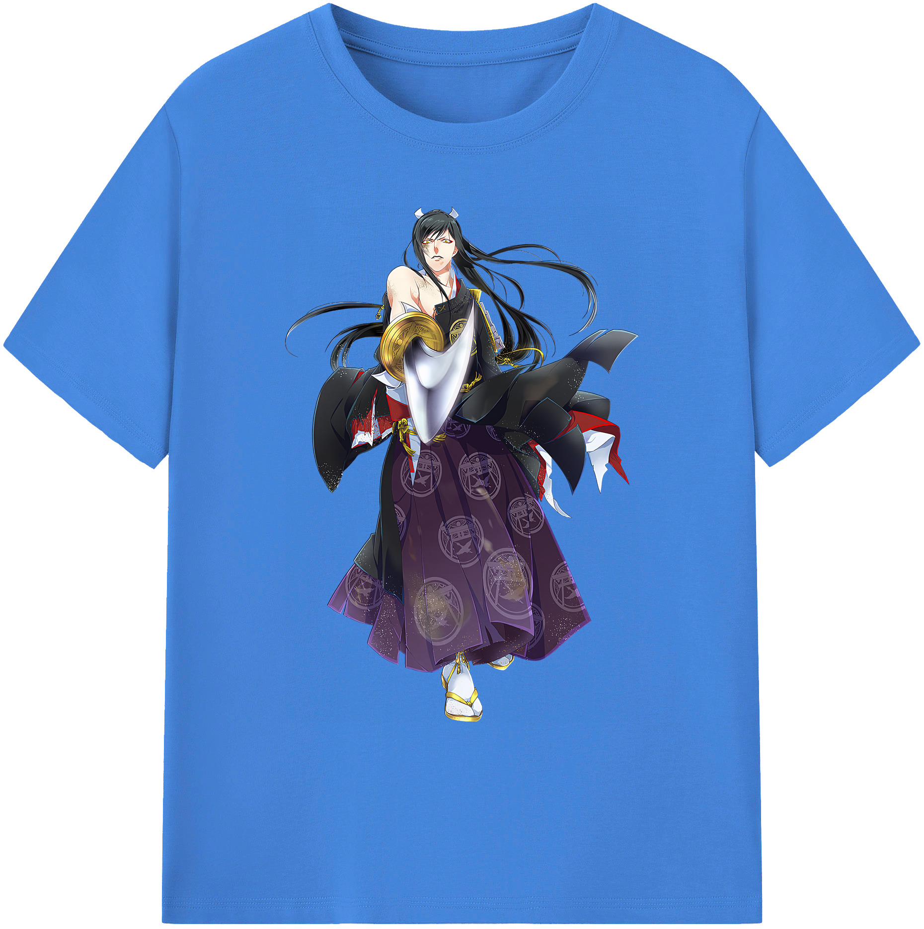（画像用） 刀剣乱舞 Touken Ranbu 綿100％ メンズ半袖Tシャツ｜肌触りやわらか＆通気性