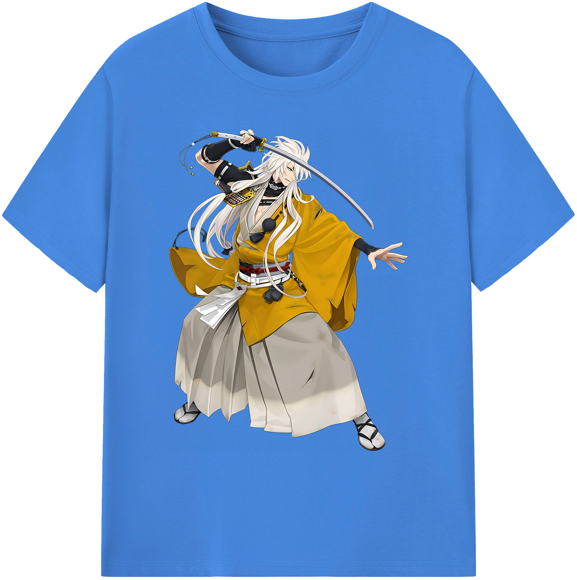 （画像用） 刀剣乱舞 Touken Ranbu 綿100％ メンズ半袖Tシャツ｜肌触りやわらか＆通気性