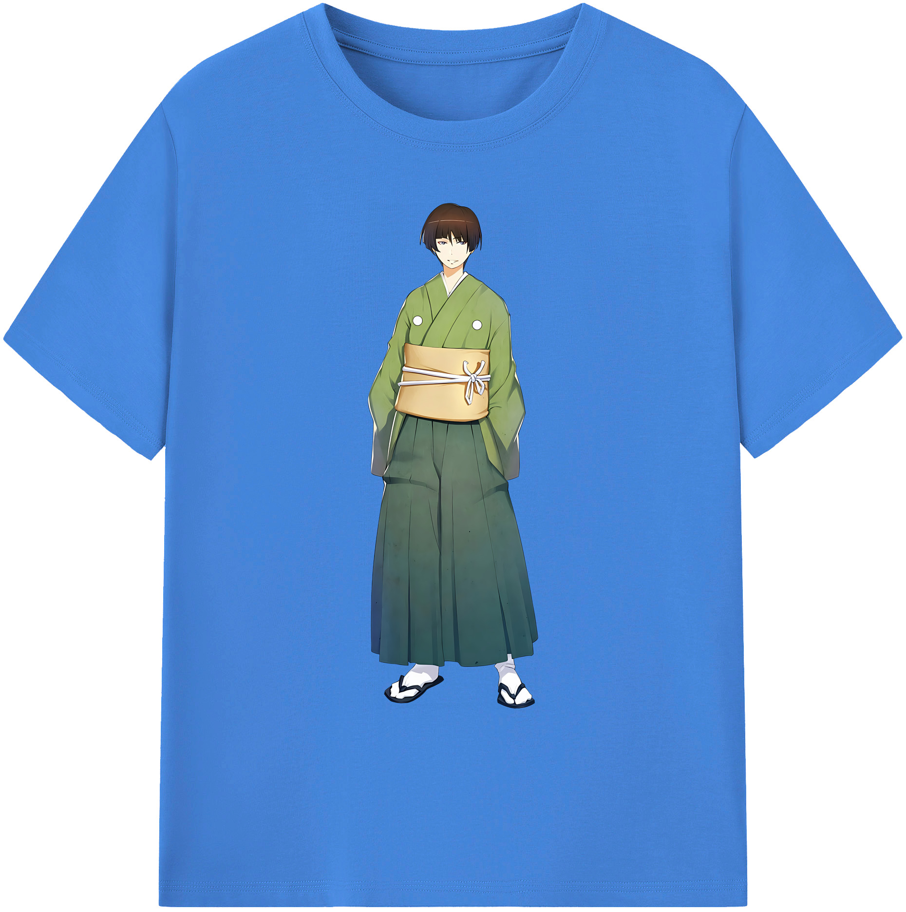 （画像用） 刀剣乱舞 Touken Ranbu 綿100％ メンズ半袖Tシャツ｜肌触りやわらか＆通気性