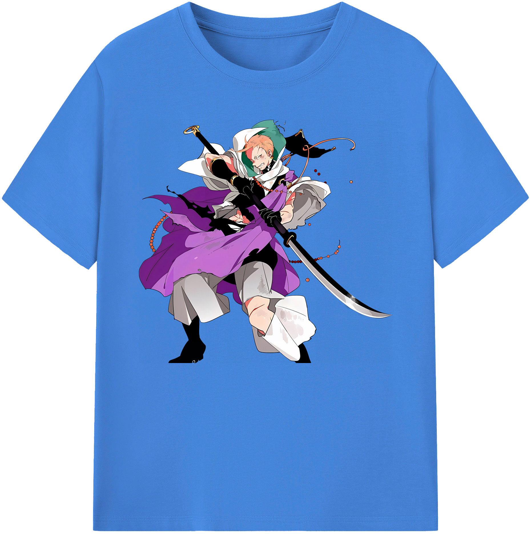 （画像用） 刀剣乱舞 Touken Ranbu 綿100％ メンズ半袖Tシャツ｜肌触りやわらか＆通気性