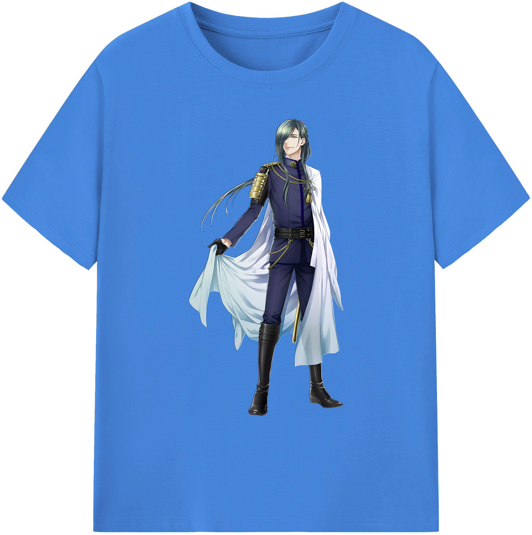 （画像用） 刀剣乱舞 Touken Ranbu 綿100％ メンズ半袖Tシャツ｜肌触りやわらか＆通気性